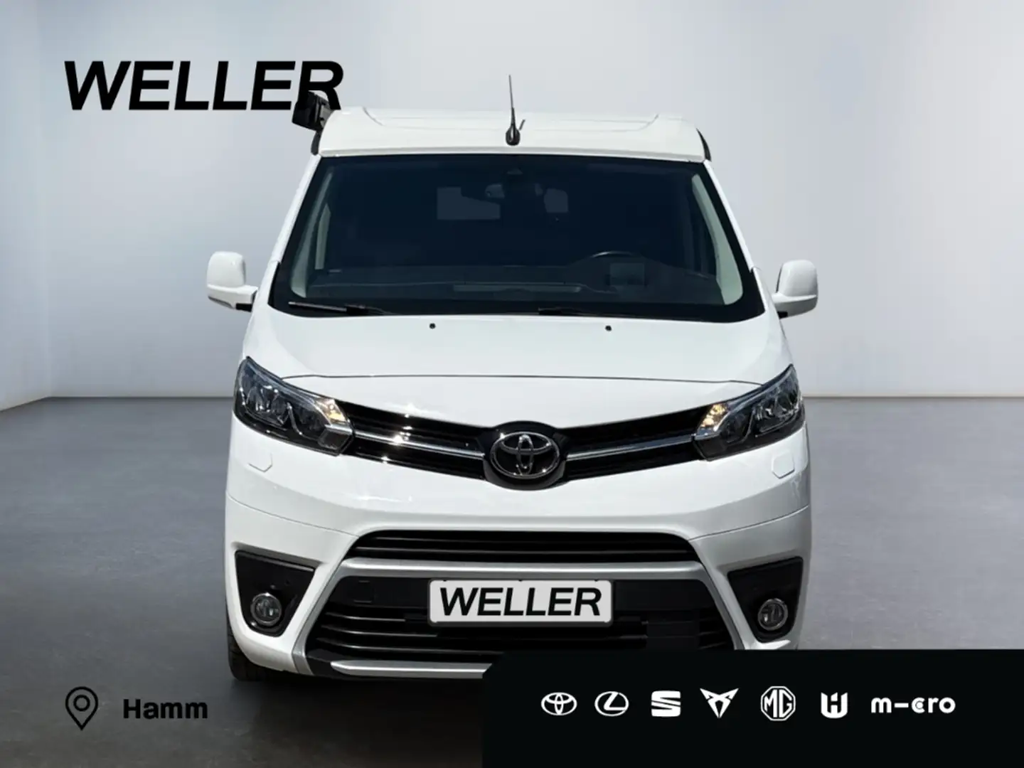 Toyota Proace 2.0 D-4D L1 Crosscamp *AHK*PDC*Zeltdach* Blanc - 2