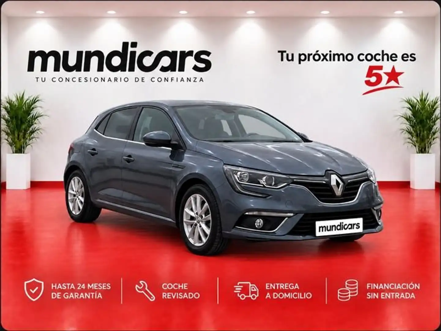 Renault Megane 1.2 TCe Energy Intens 74kW Gris - 1