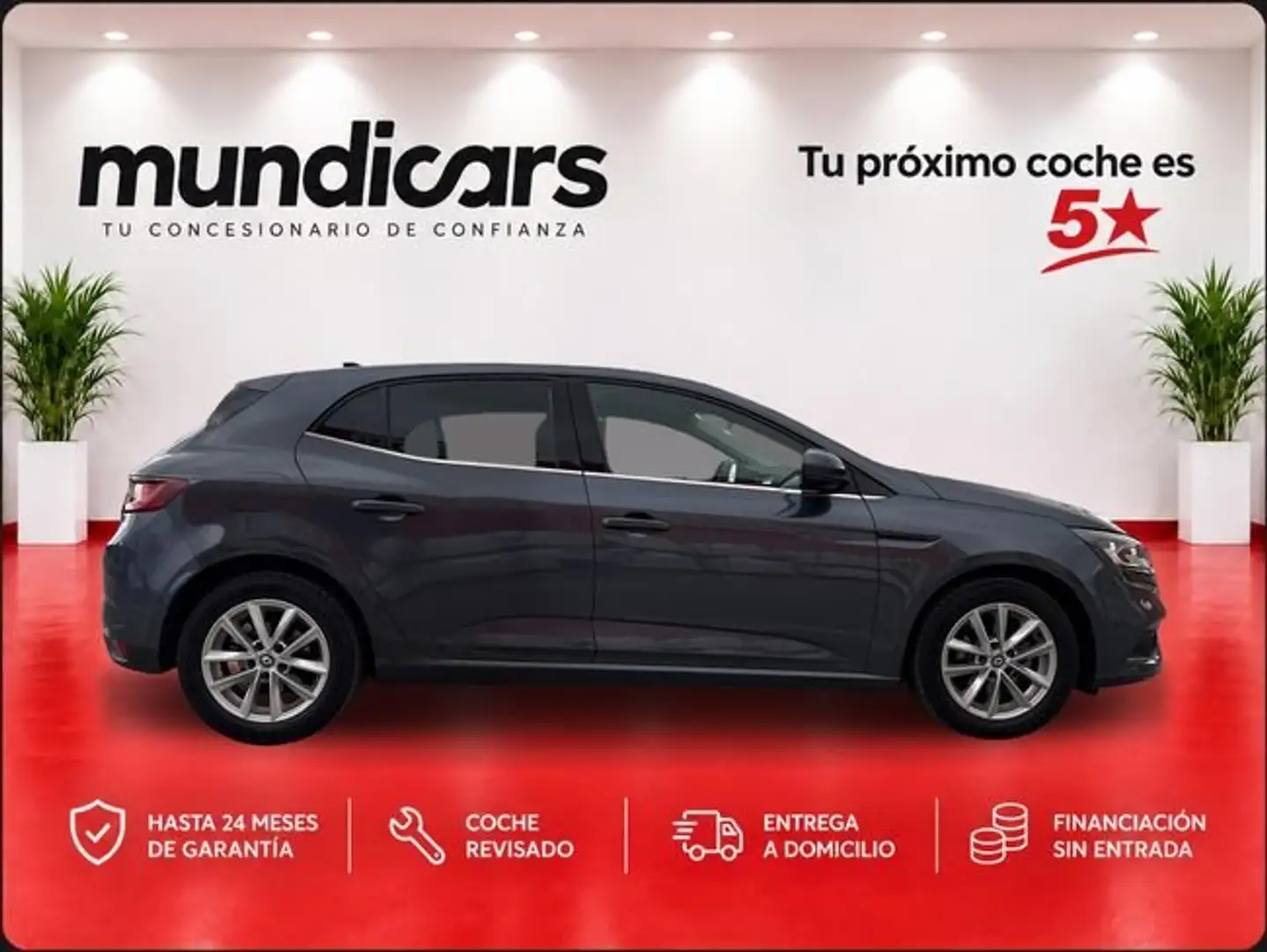 Renault Megane 1.2 TCe Energy Intens 74kW Gris - 2