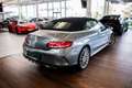 Mercedes-Benz C 180 1.6 *AMG LINE* CABRIO, LEDER, AIRSCARF, 19", NAVI Gris - thumbnail 4