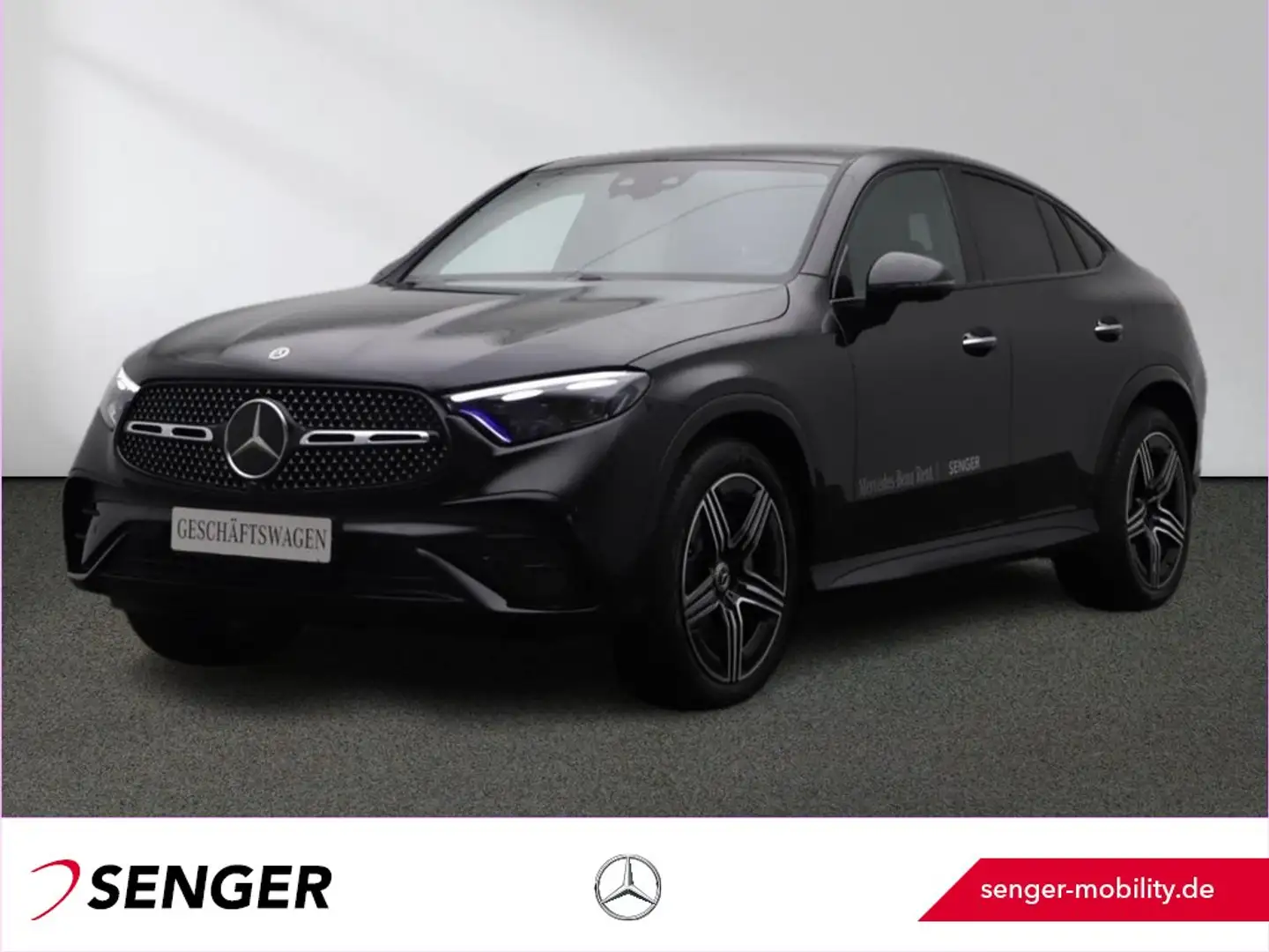 Mercedes-Benz GLC 450 d 4M Coupe AMG DigitalLight Panorama AHK Schwarz - 1