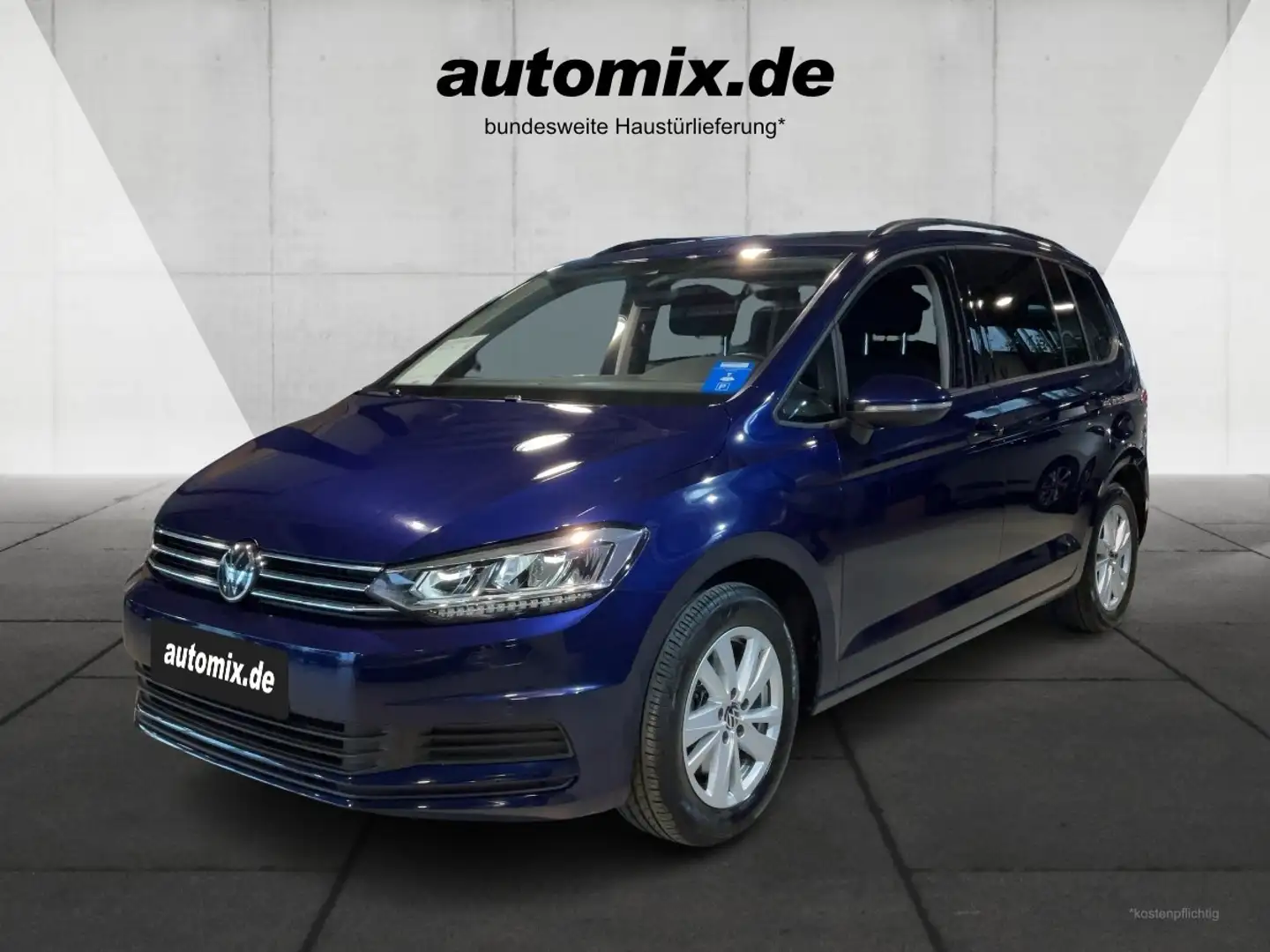 Volkswagen Touran ,Navi,ACC,AUTOM.,LED,SHZ,PDC, Blau - 1