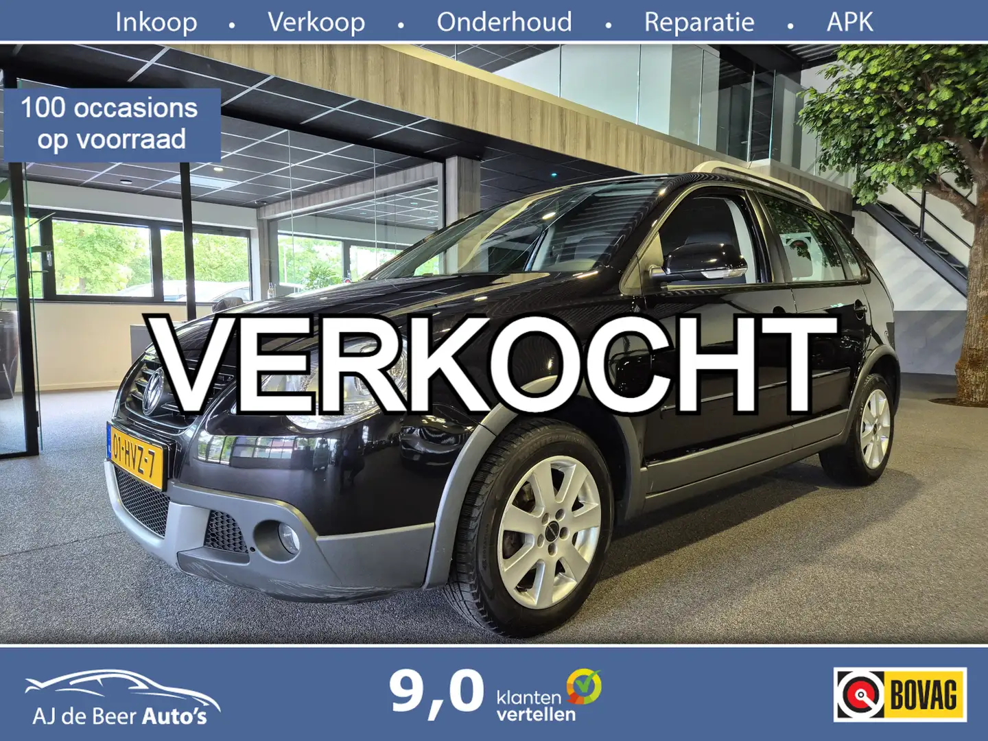 Volkswagen Polo Cross 1.4i 16v Automaat | Airco Clima | Cruise Negro - 1