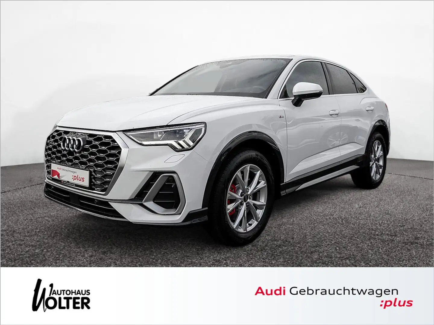 Audi Q3 Sportback 45 TFSI quattro S line AHK STHZG Weiß - 1