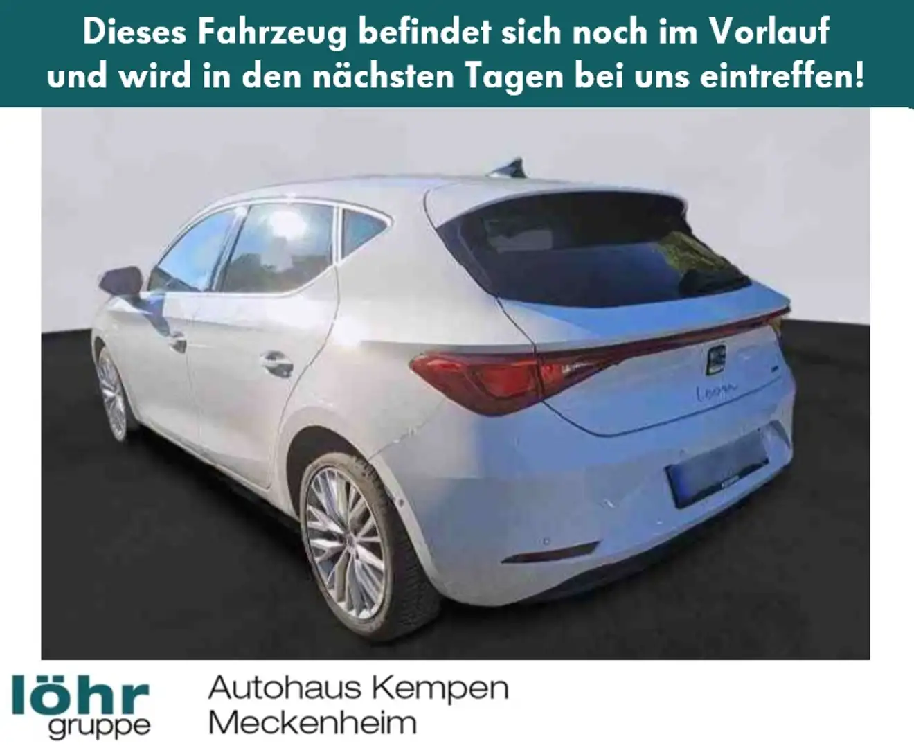 SEAT Leon 1.4 e-HYBRID DSG Xcellence e-Hybrid Navi+VC Tem... Weiß - 2