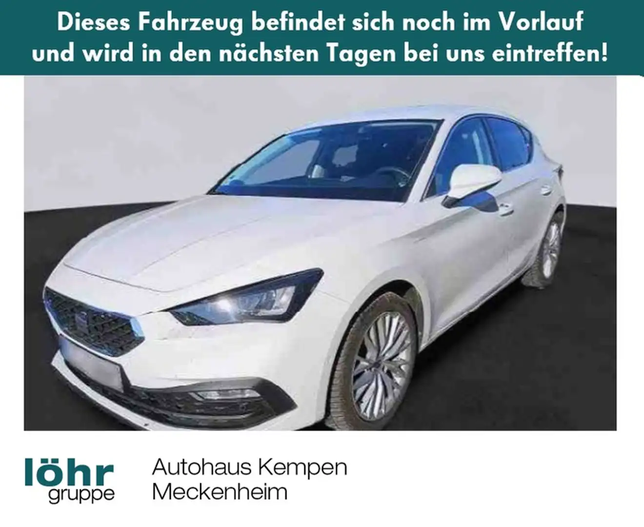 SEAT Leon 1.4 e-HYBRID DSG Xcellence e-Hybrid Navi+VC Tem... Weiß - 1