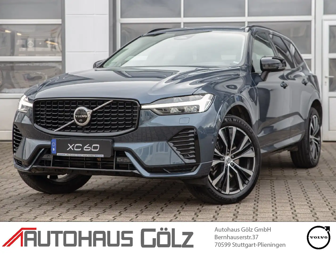 Volvo XC60 T8 Plus Dark AWD AHK*Schiebedach*Standheizung*ACC Blau - 1