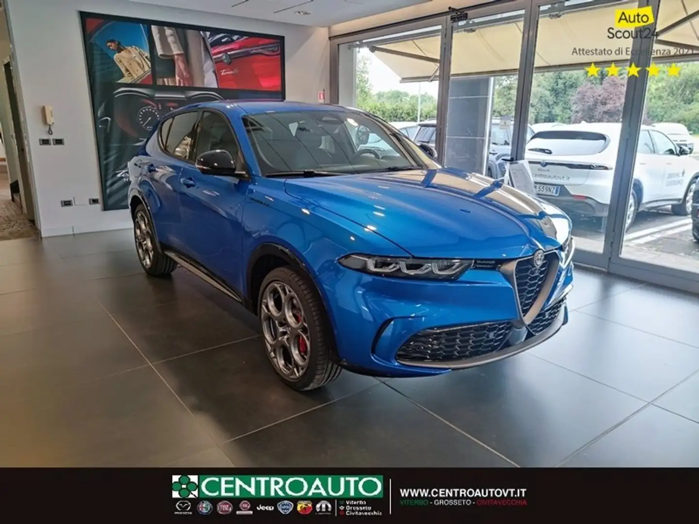 Alfa Romeo Tonale 1.3 phev Speciale Q4 280cv at6 Blu/Azzurro - 1