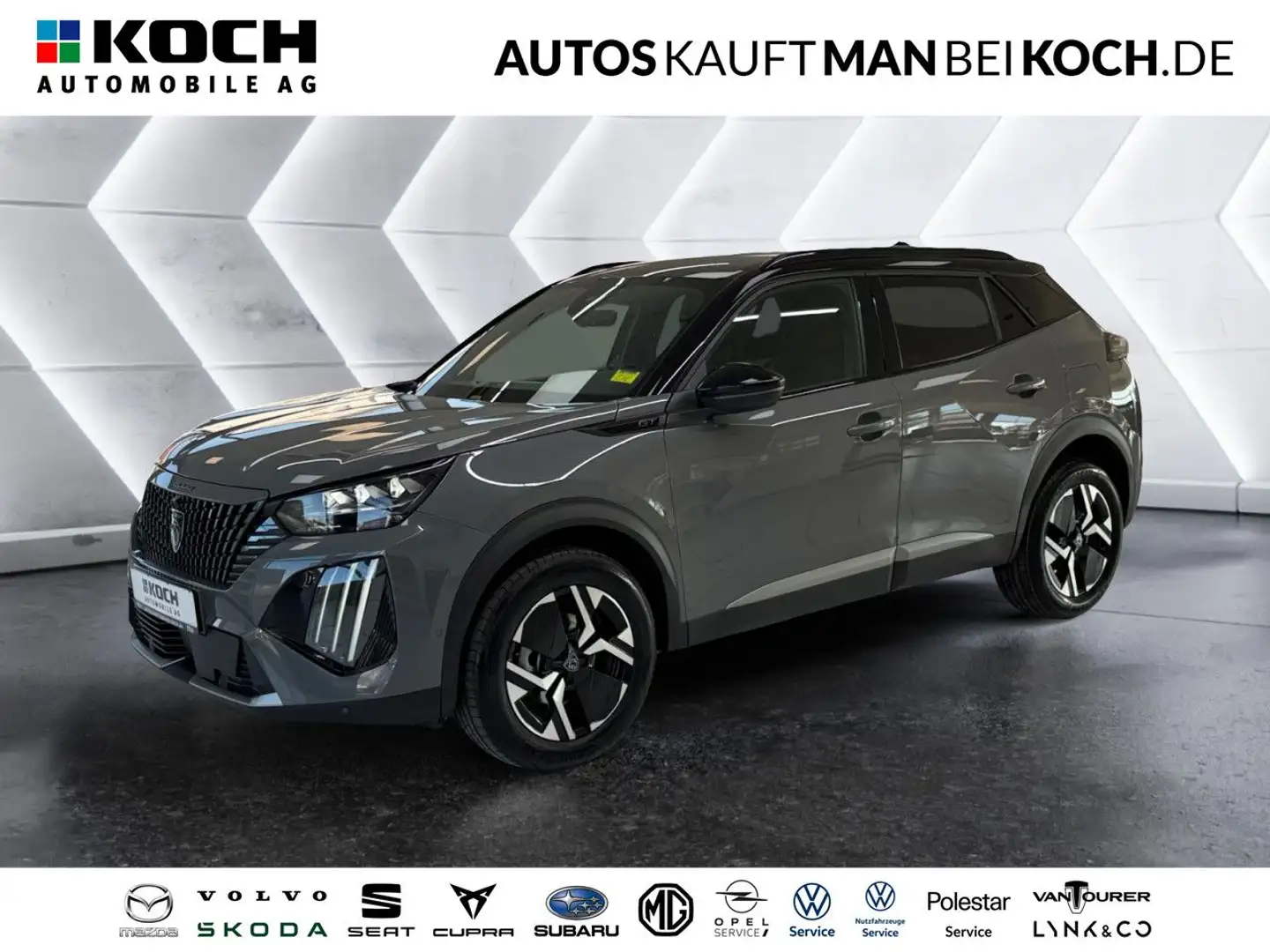 Peugeot 2008 PureTech 130 EAT8 GT MASSAGE ACC SHZ Grigio - 1