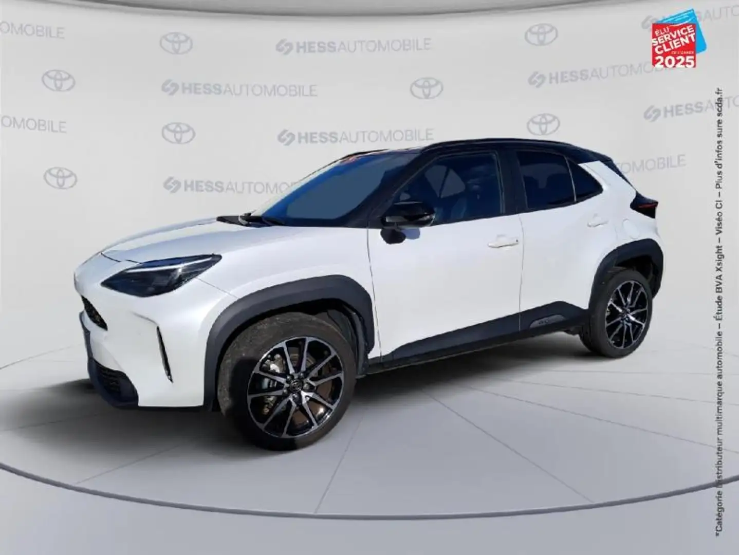 Toyota Yaris Cross 130h GR Sport MC24 Sieges chauf GPS Camera Blanc - 1