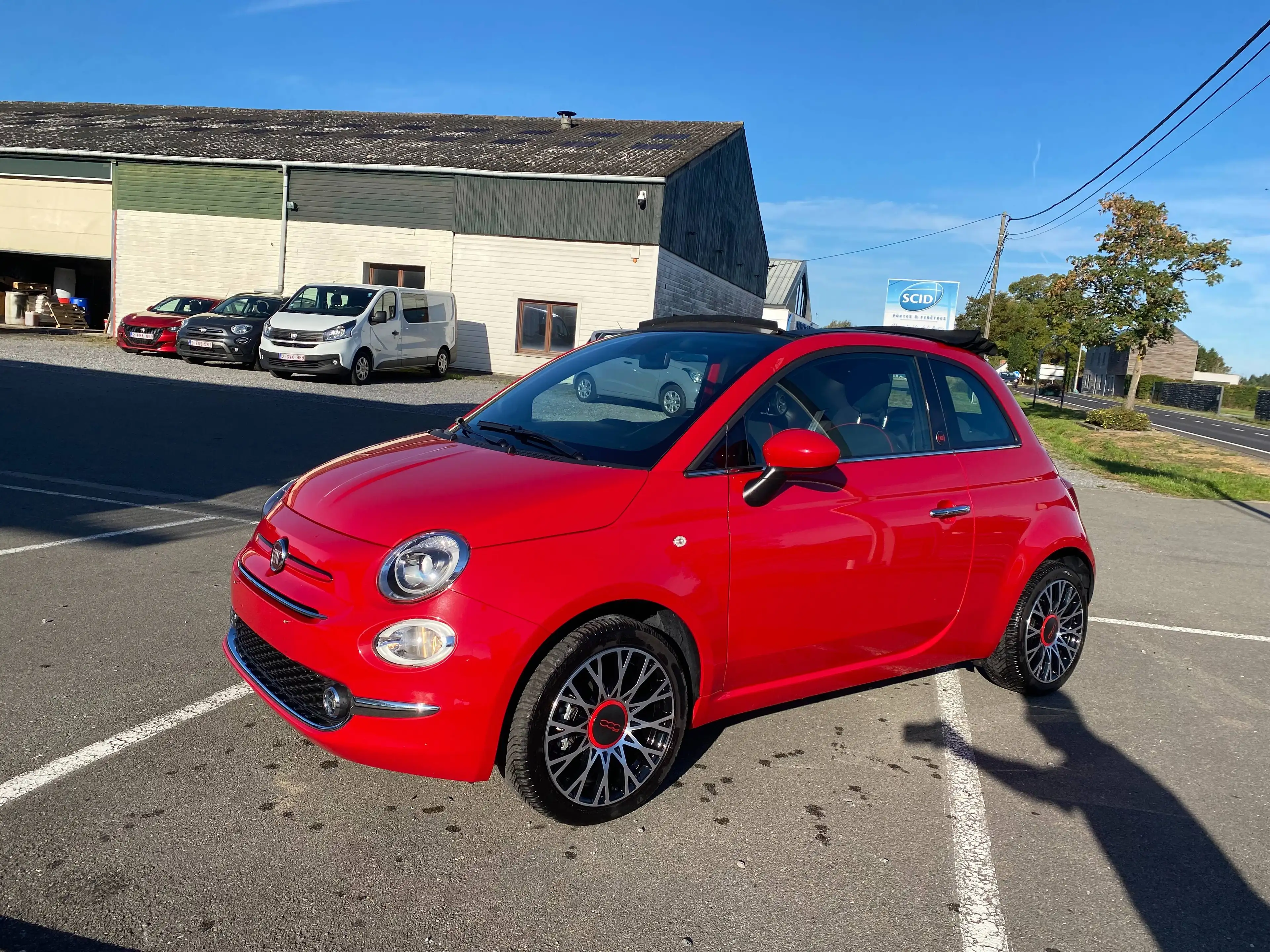 Fiat 500C 500C 1.0i MHEV Red CARPLAY GARANTIE ETAT NEUF