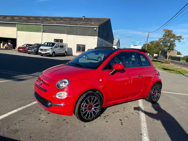 Fiat 500C 500C 1.0i MHEV Red CARPLAY GARANTIE ETAT NEUF