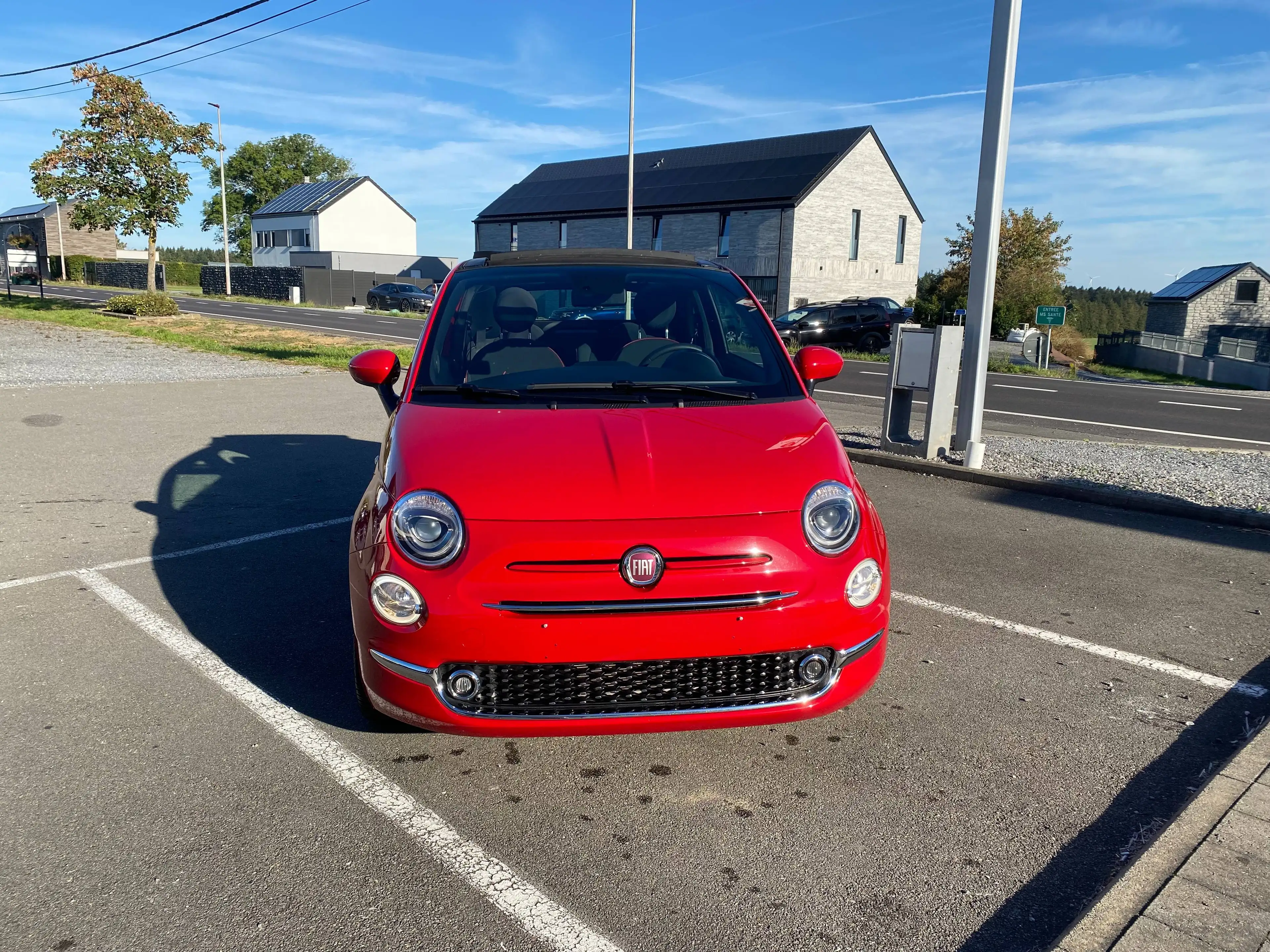 Fiat 500C 500C 1.0i MHEV Red CARPLAY GARANTIE ETAT NEUF — photo 2