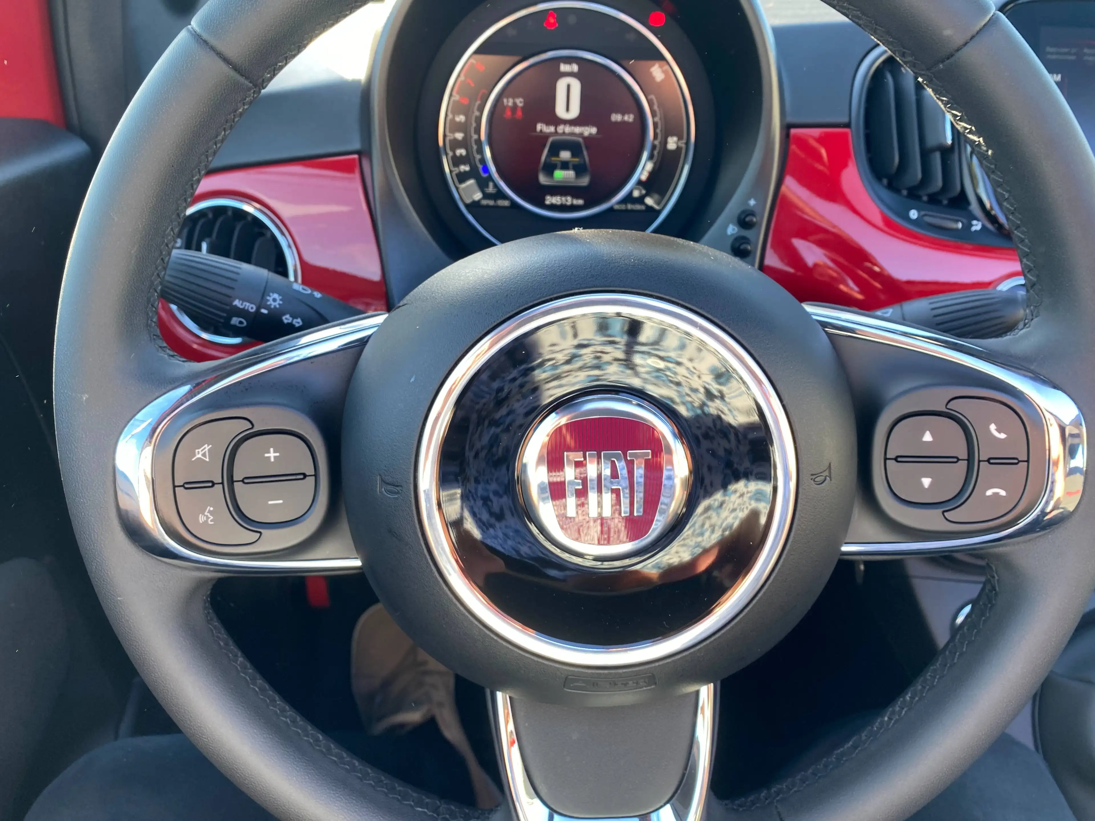 Fiat 500C 500C 1.0i MHEV Red CARPLAY GARANTIE ETAT NEUF — photo 11