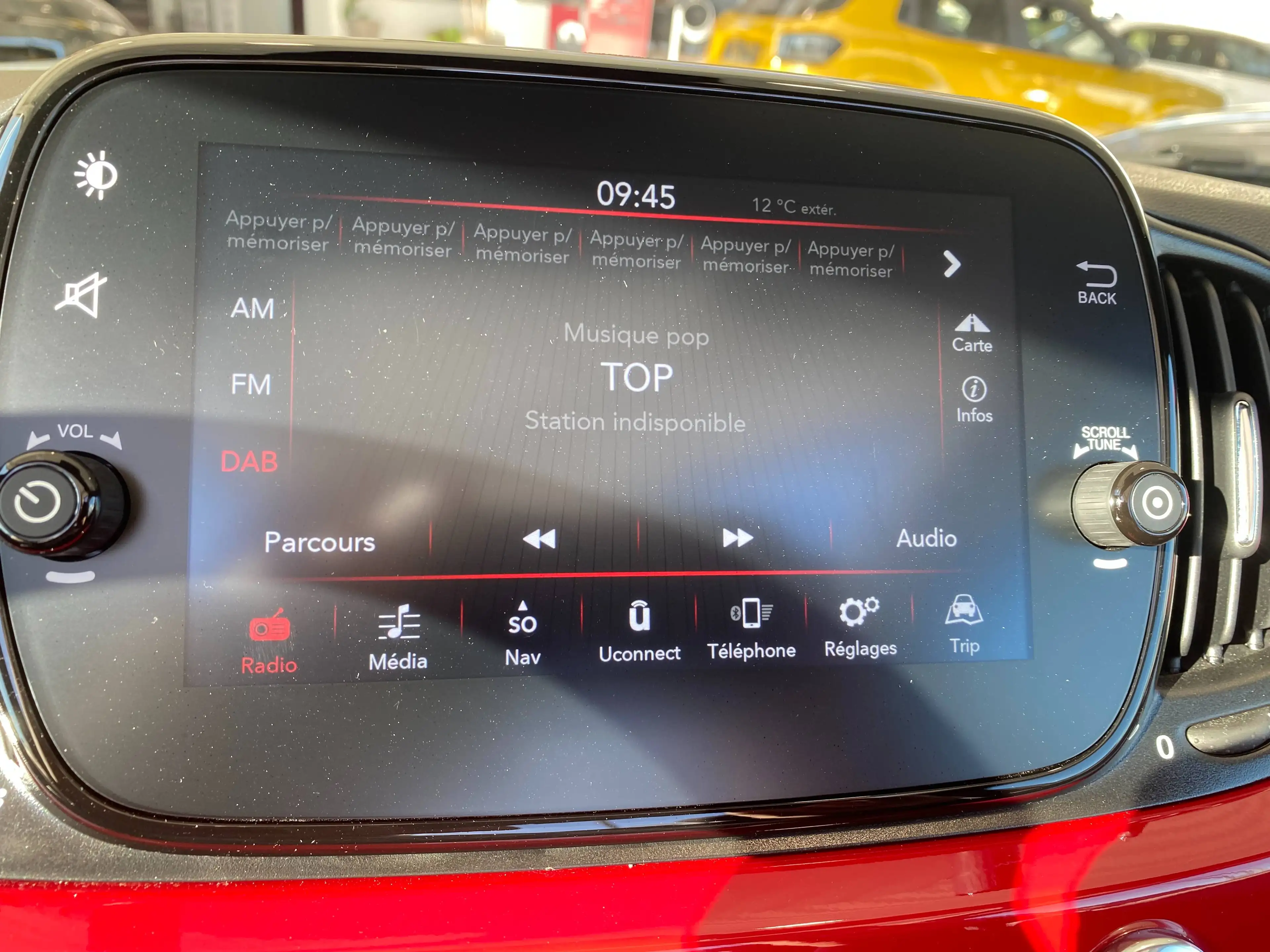 Fiat 500C 500C 1.0i MHEV Red CARPLAY GARANTIE ETAT NEUF — photo 13