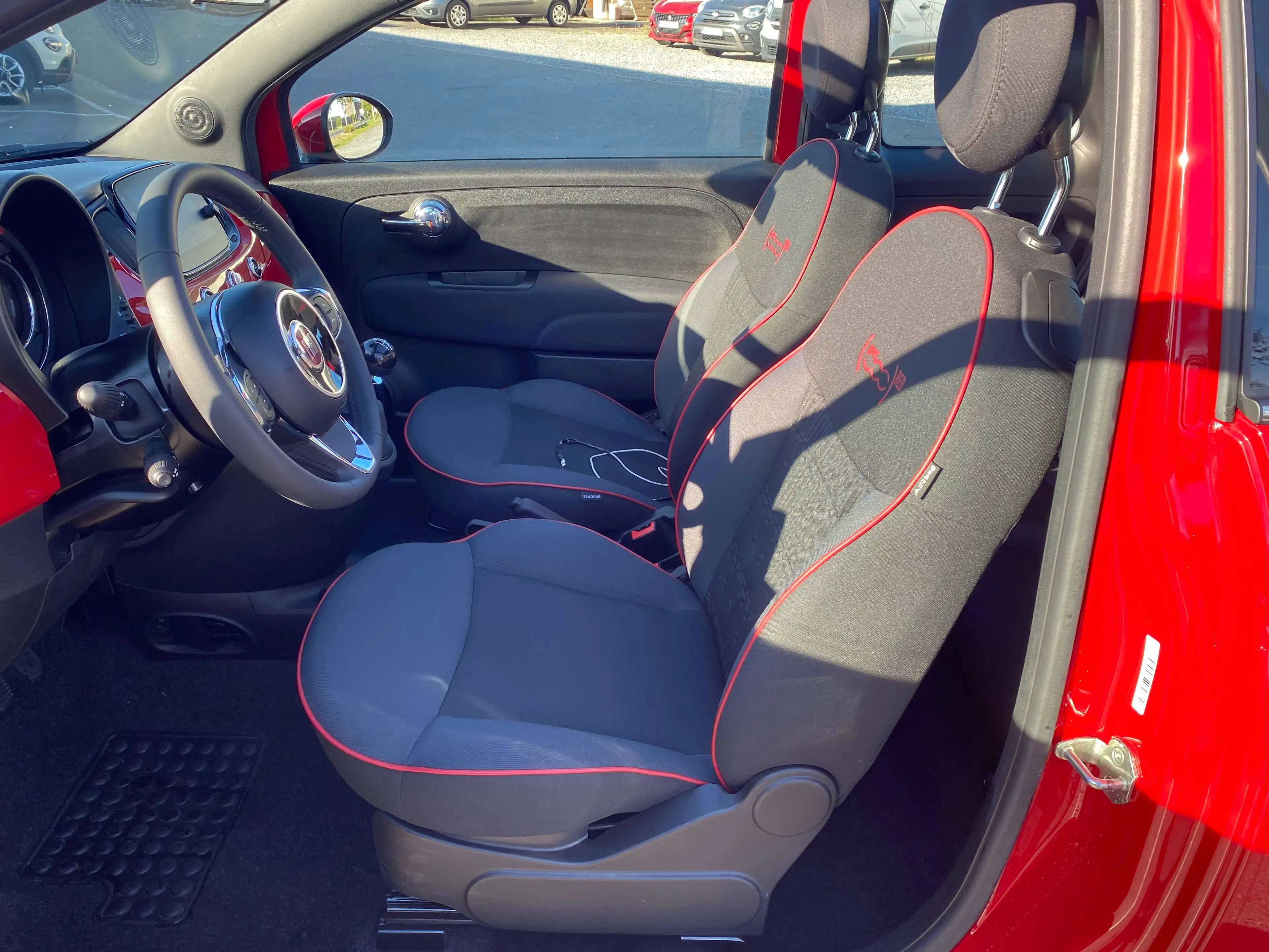 Fiat 500C 500C 1.0i MHEV Red CARPLAY GARANTIE ETAT NEUF — photo 7