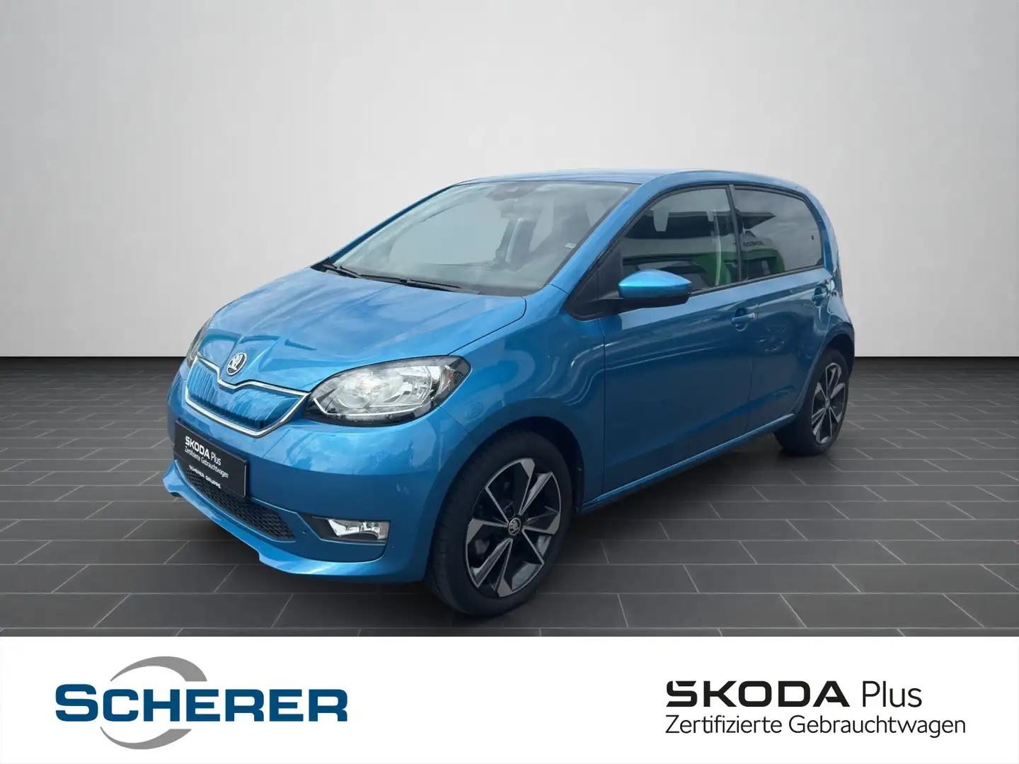 Skoda Citigo CITIGOe iV Best of 61kW SHZ PDC Radio Kli Blau - 1