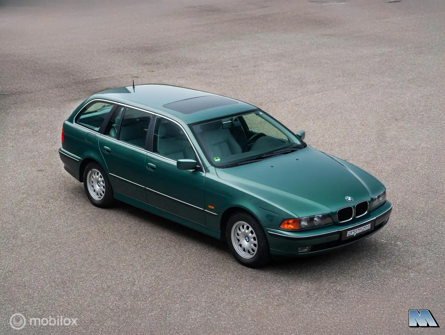 BMW 523 5-serie Touring 523i E39 l 2e eig l Erg netjes l L Groen - 2
