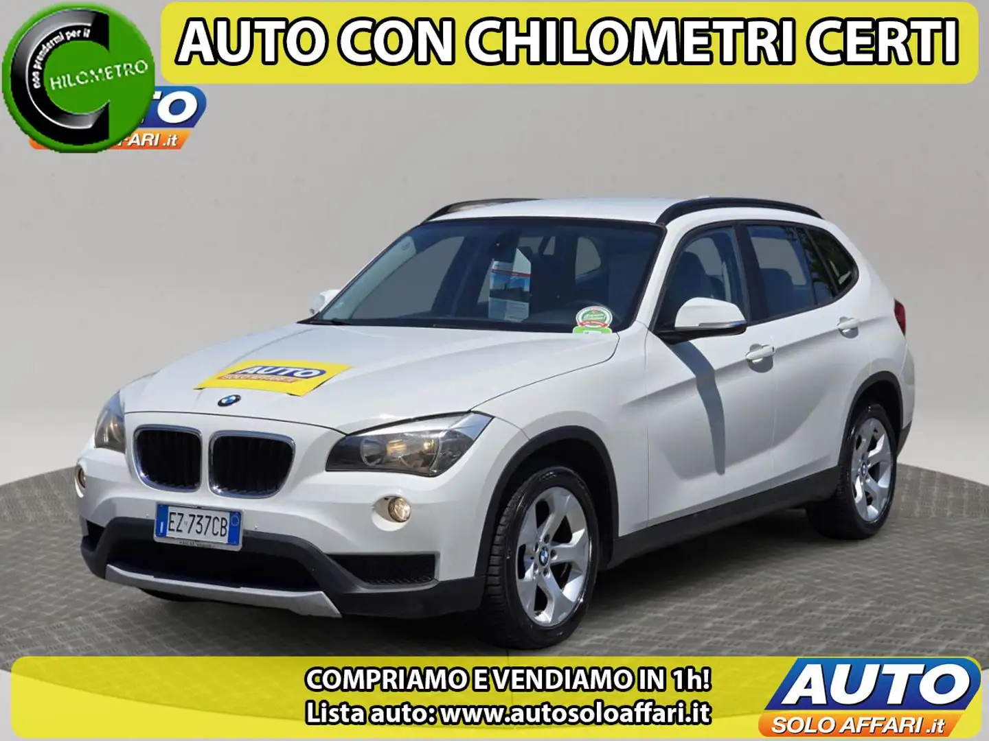 BMW X1 xDrive18d 4X4 140.000KM 4WD/NAVI/RATE/PERMUTE Bianco - 2