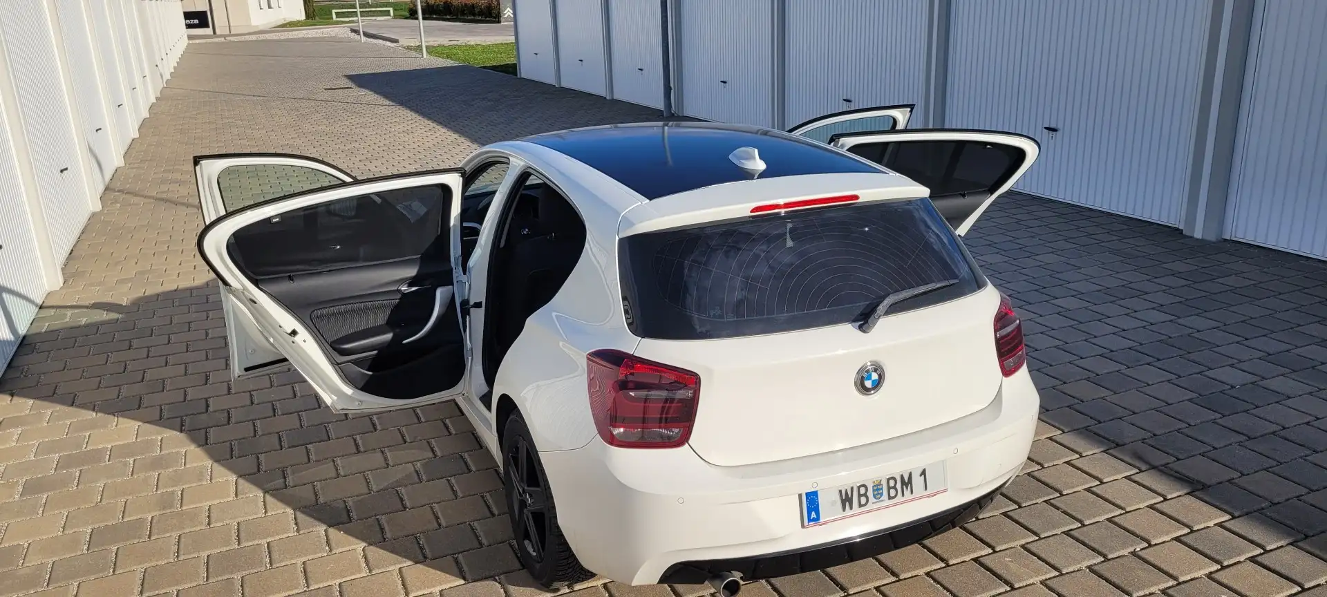 BMW 118 118d xDrive Weiß - 2