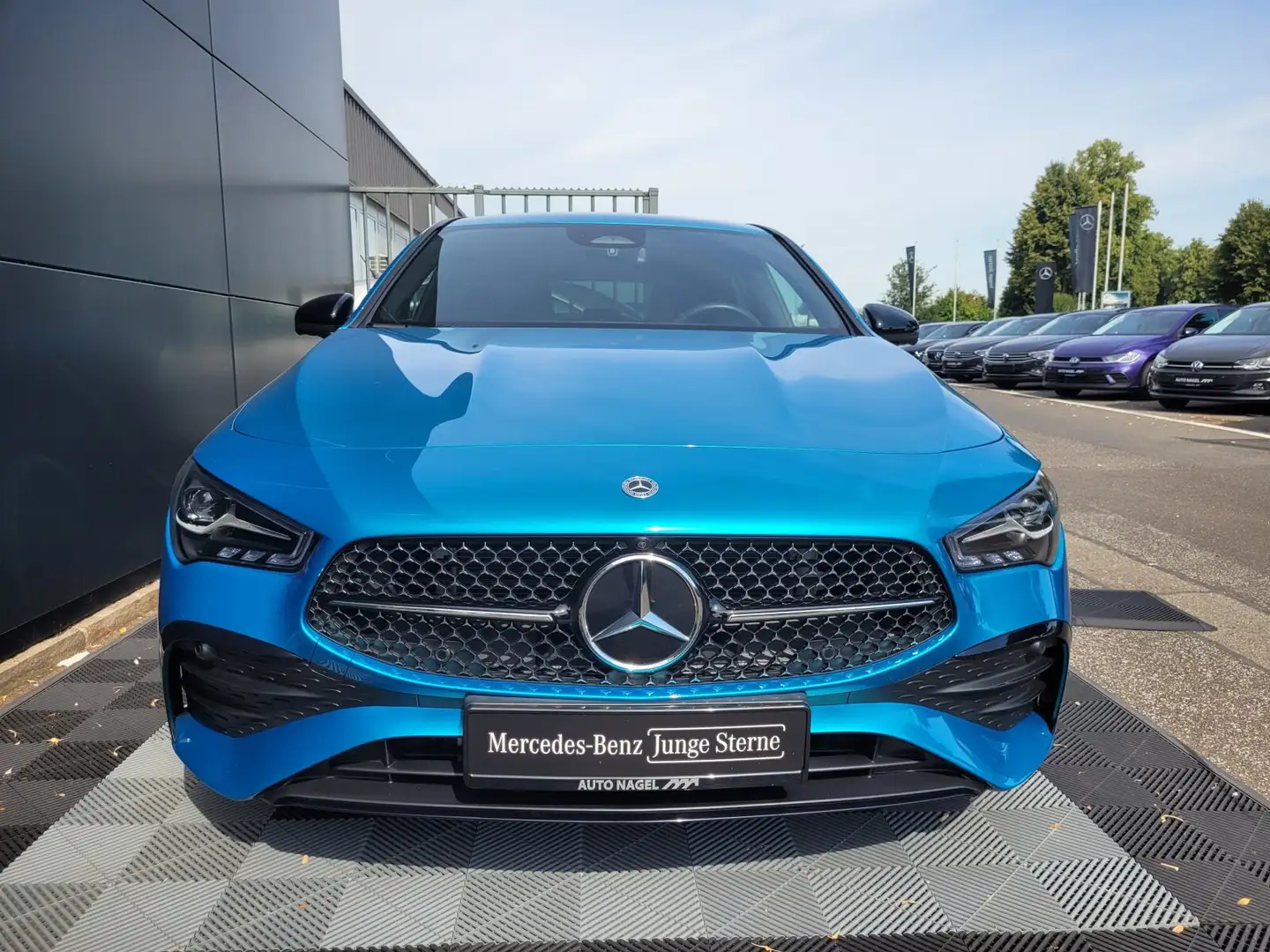 Mercedes-Benz CLA 200 CLA 200 Edition AMG Stnd.Hzg+Night+360+Key Less+ Bleu - 2