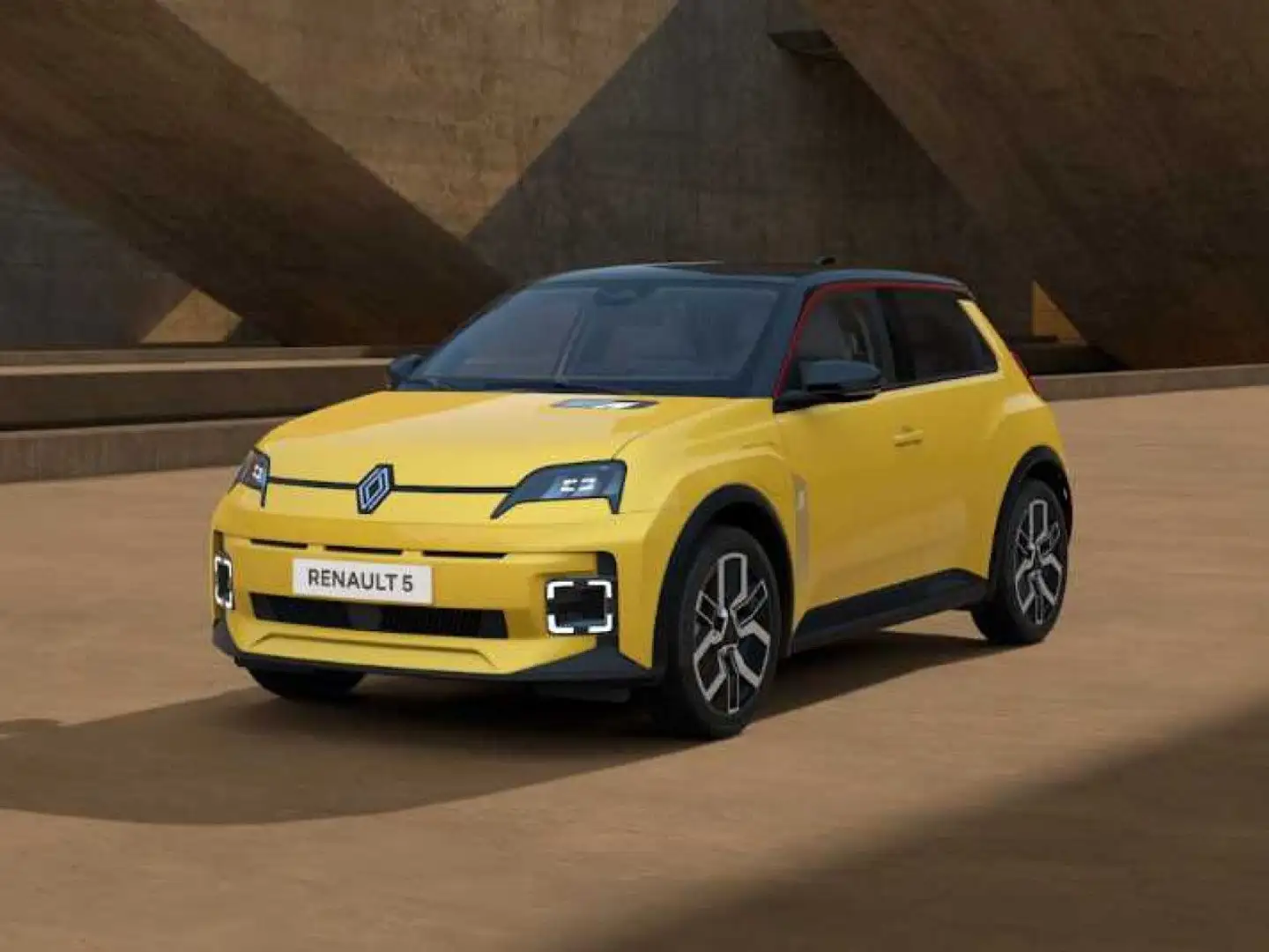 Renault R 5 E-Tech 100% ele. Techno 120 Urban Range ALLWETTER Jaune - 2