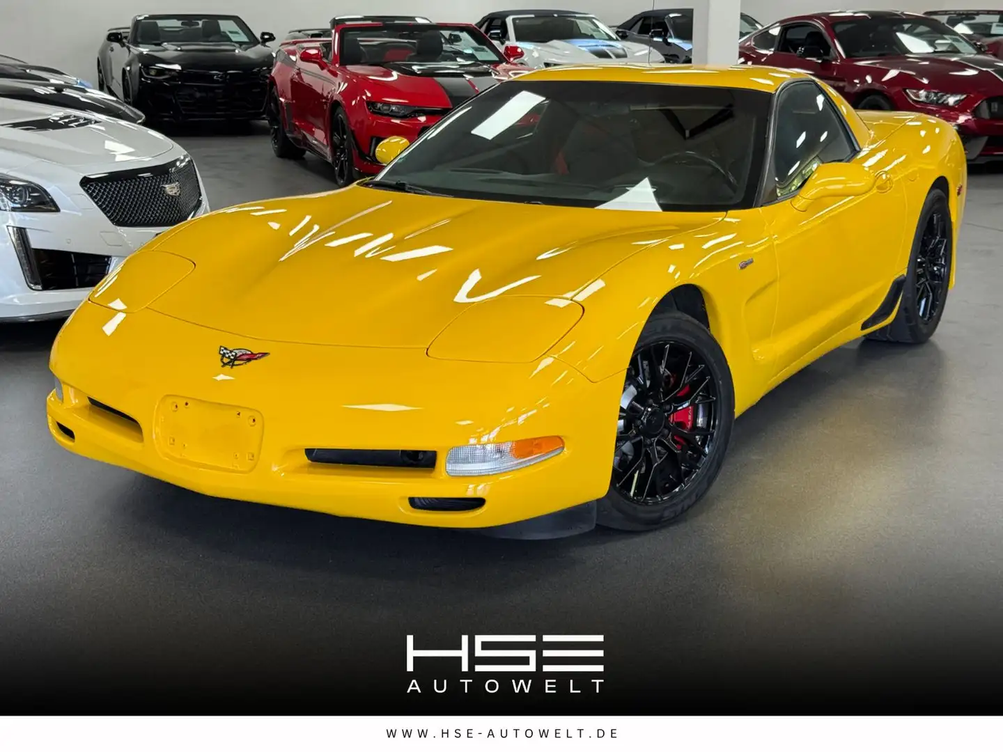 Corvette Z06 C5 50-Year Anniversary *CLEAN TITLE / TOP ZUSTAND* Gelb - 1