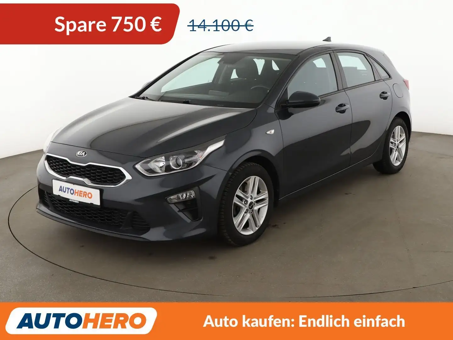 Kia Ceed / cee'd 1.0 TGDI Edition 7 *TEMPO*CAM*PDC*SHZ*KLIMA*ALU* Grau - 1