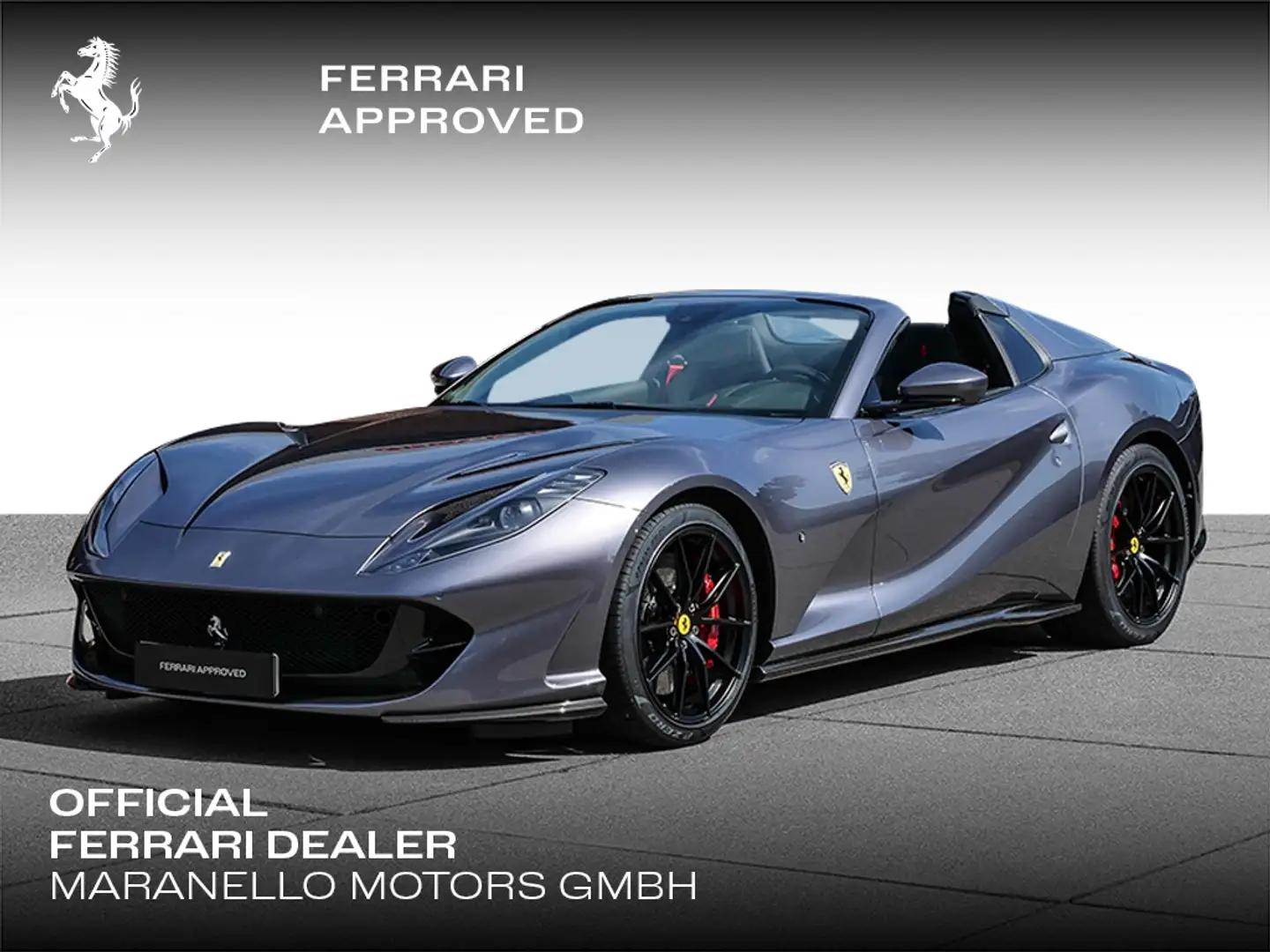 Ferrari 812 GTS *Carbon-Interior+LED/Exterior*Lift*PPF* Grey - 1