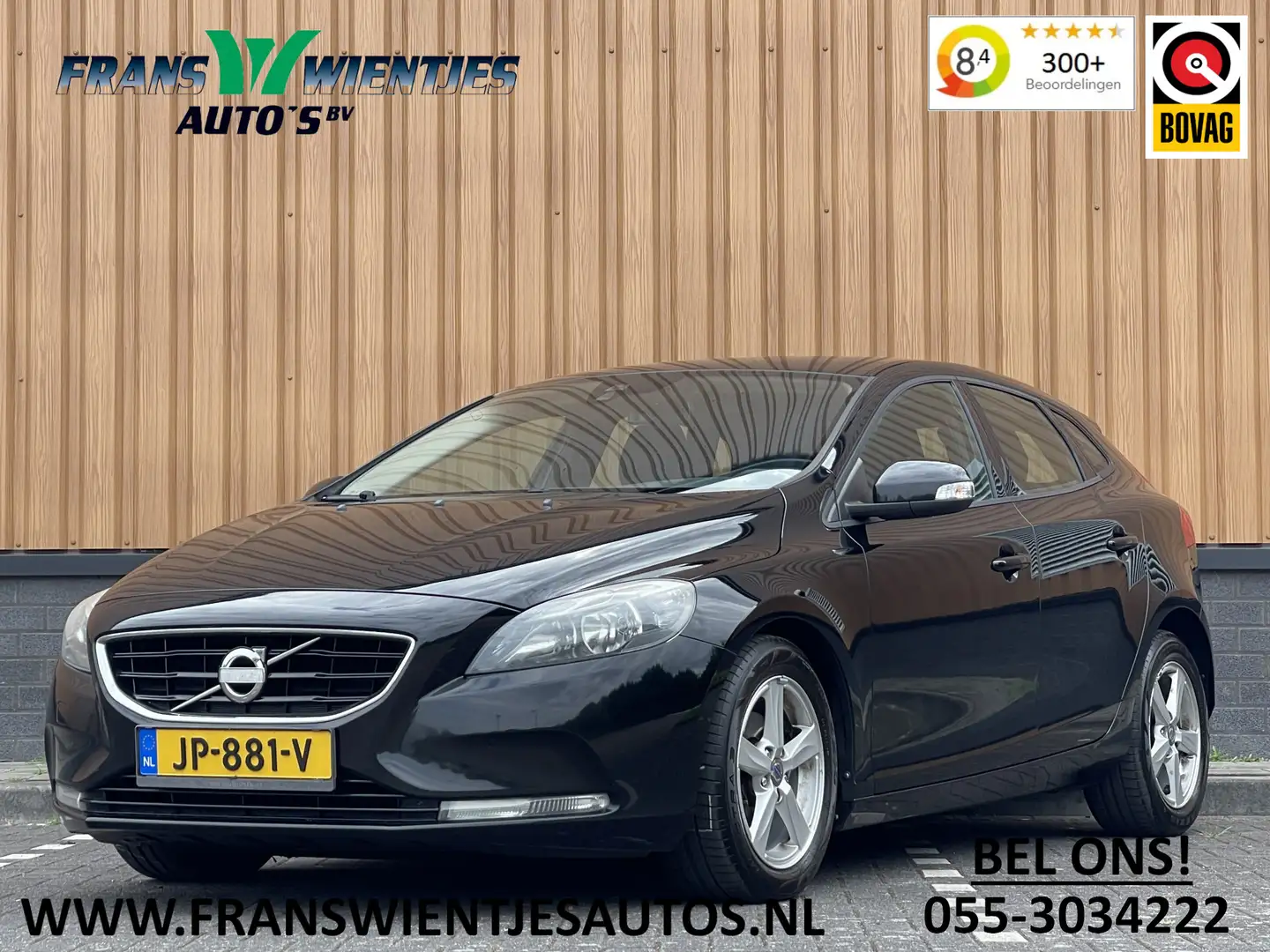 Volvo V40 1.6 D2 | Handel/Export | Airconditioning | Lichtme Zwart - 1
