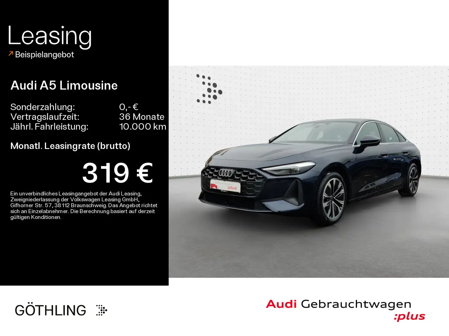 Audi A5 40 TFSI qu S tro*LED*Virtual*Navi*S Azul - 1