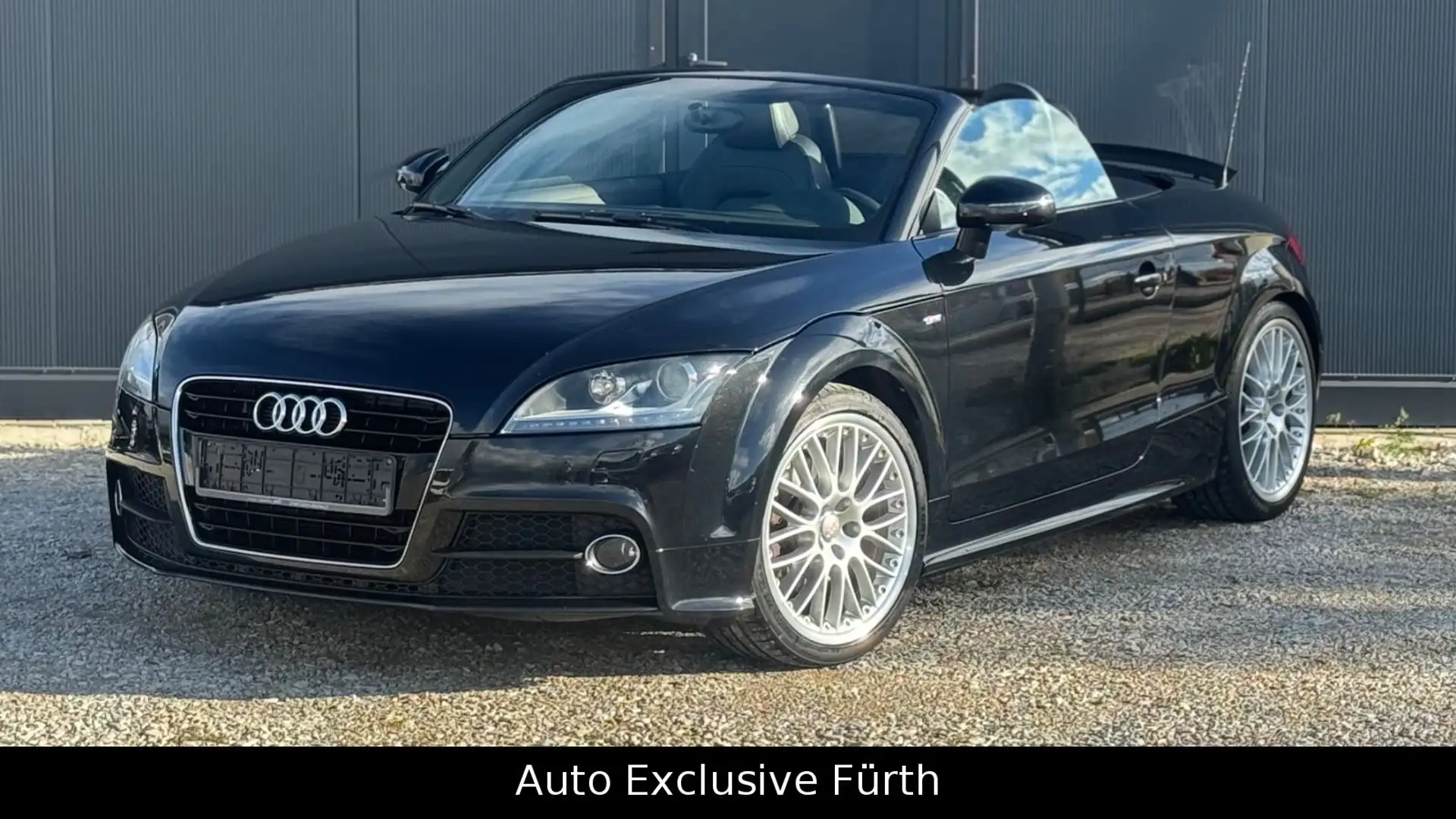 Audi TT Roadster 2.0 TFSI S line*Navi*Xenon*SHZ*BOSE* Schwarz - 2