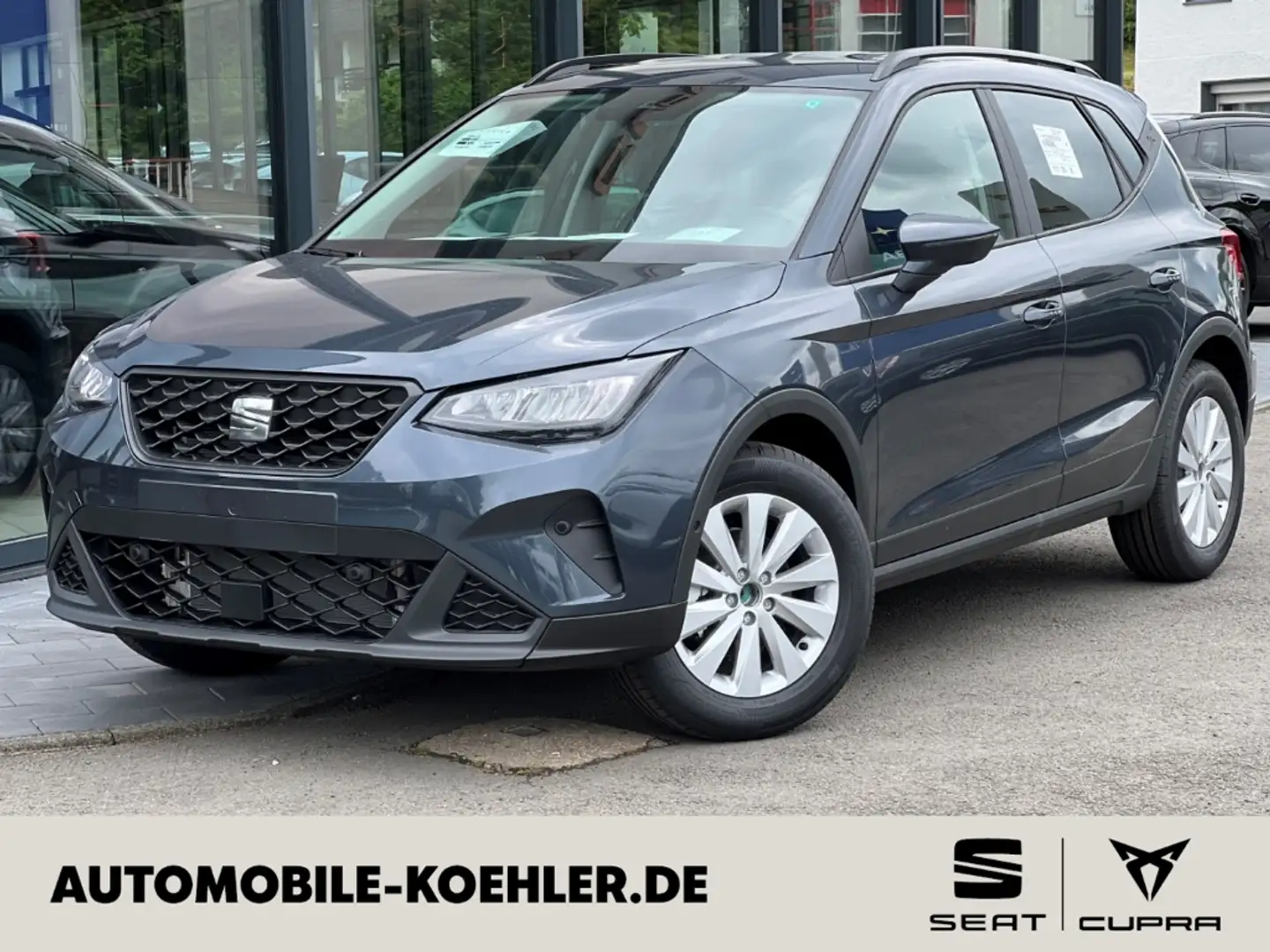 SEAT Arona Road Edition 1.0 TSI Sitzhzg., AHK, PDC Grau - 1