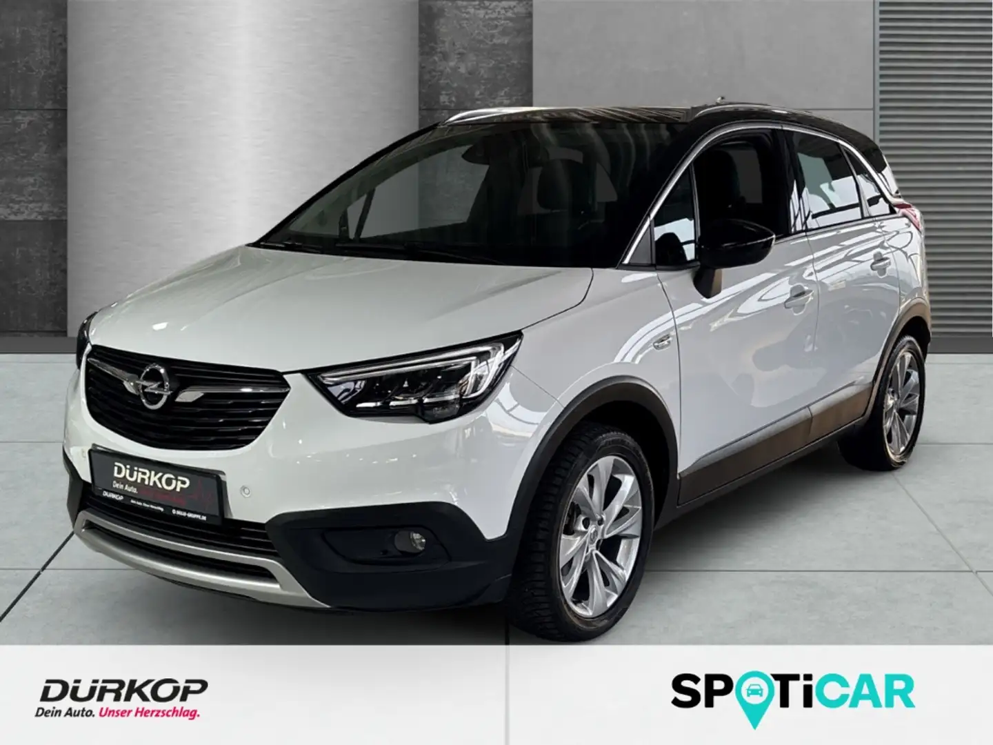 Opel Crossland Innovation heizb.Frontscheibe/Sitz+Lenkradheizung Weiß - 1