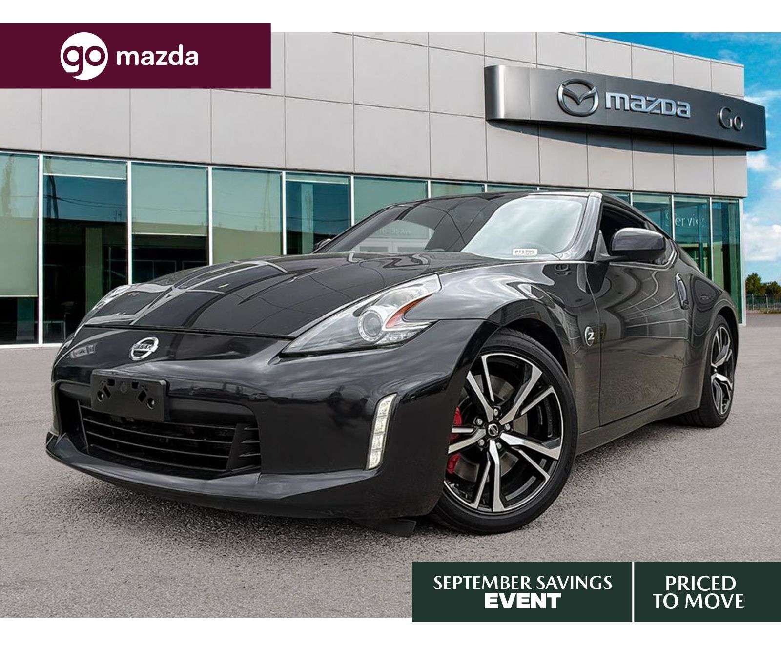 2019 Nissan 370Z Sport Pack Black on Black