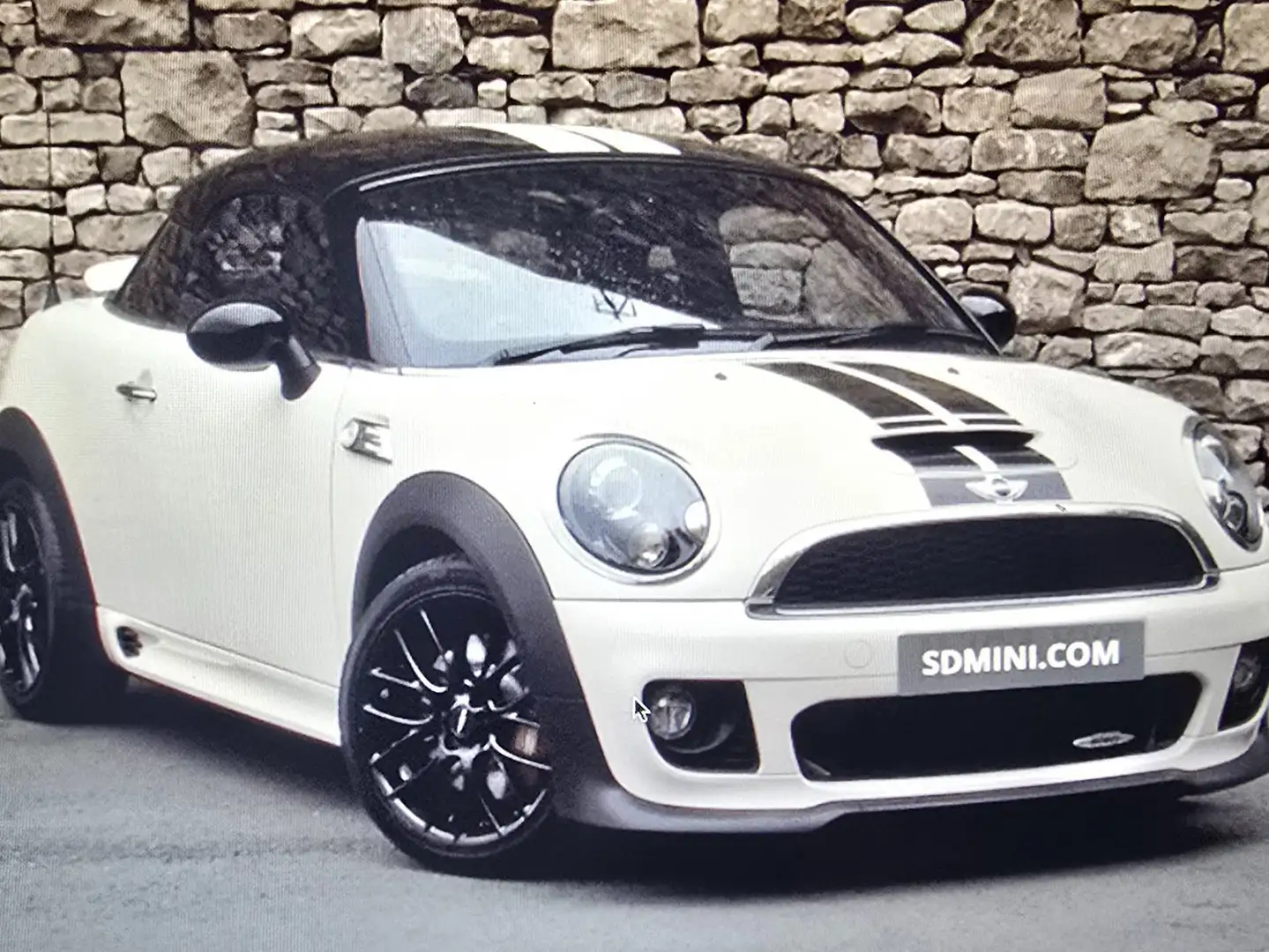 MINI Cooper SD Coupe JCW SD mit Leder Armaturenbrett und Navi Beyaz - 1