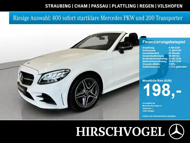 Mercedes-Benz C 180 AMG Line+Night+AIRSCARF+AIRCAP+LED+Kam+PDC