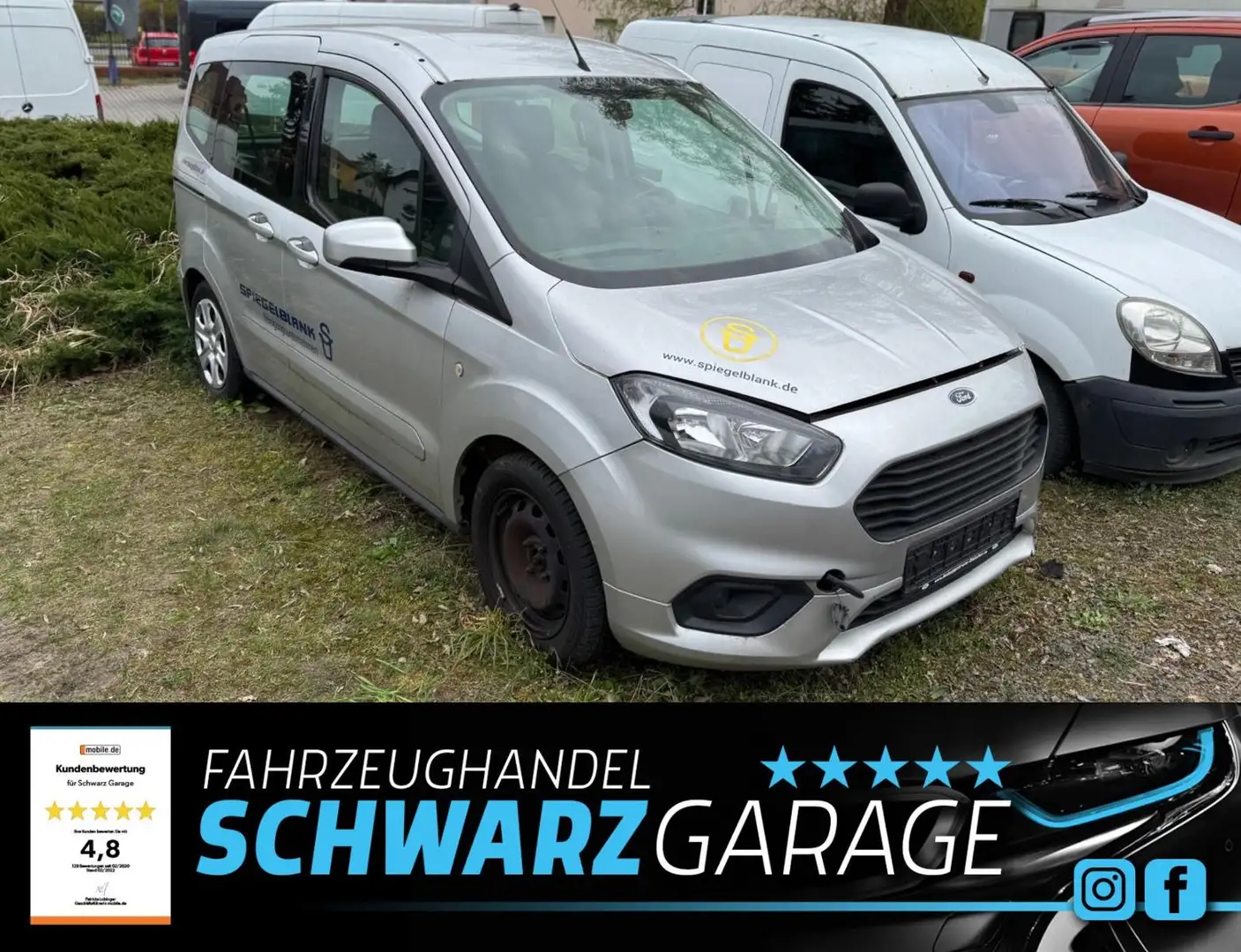 Ford Tourneo Courier Trend Ezüst - 1