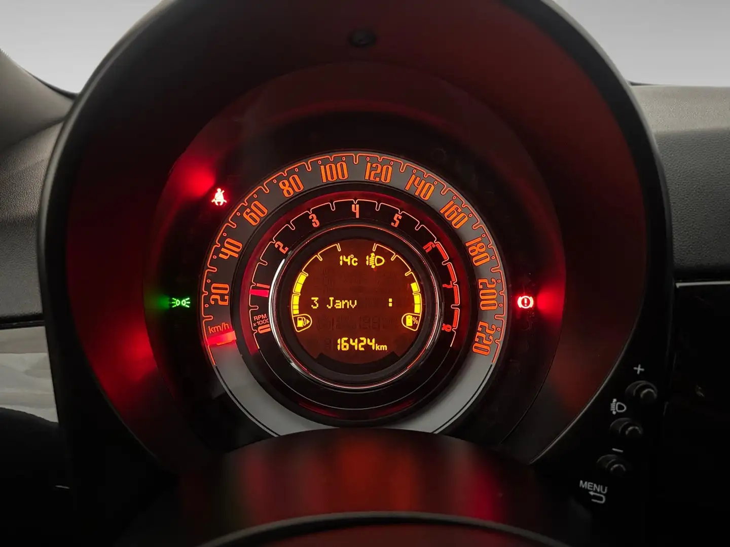 Fiat 500C 1.0 Hybride Essence Noir - 2