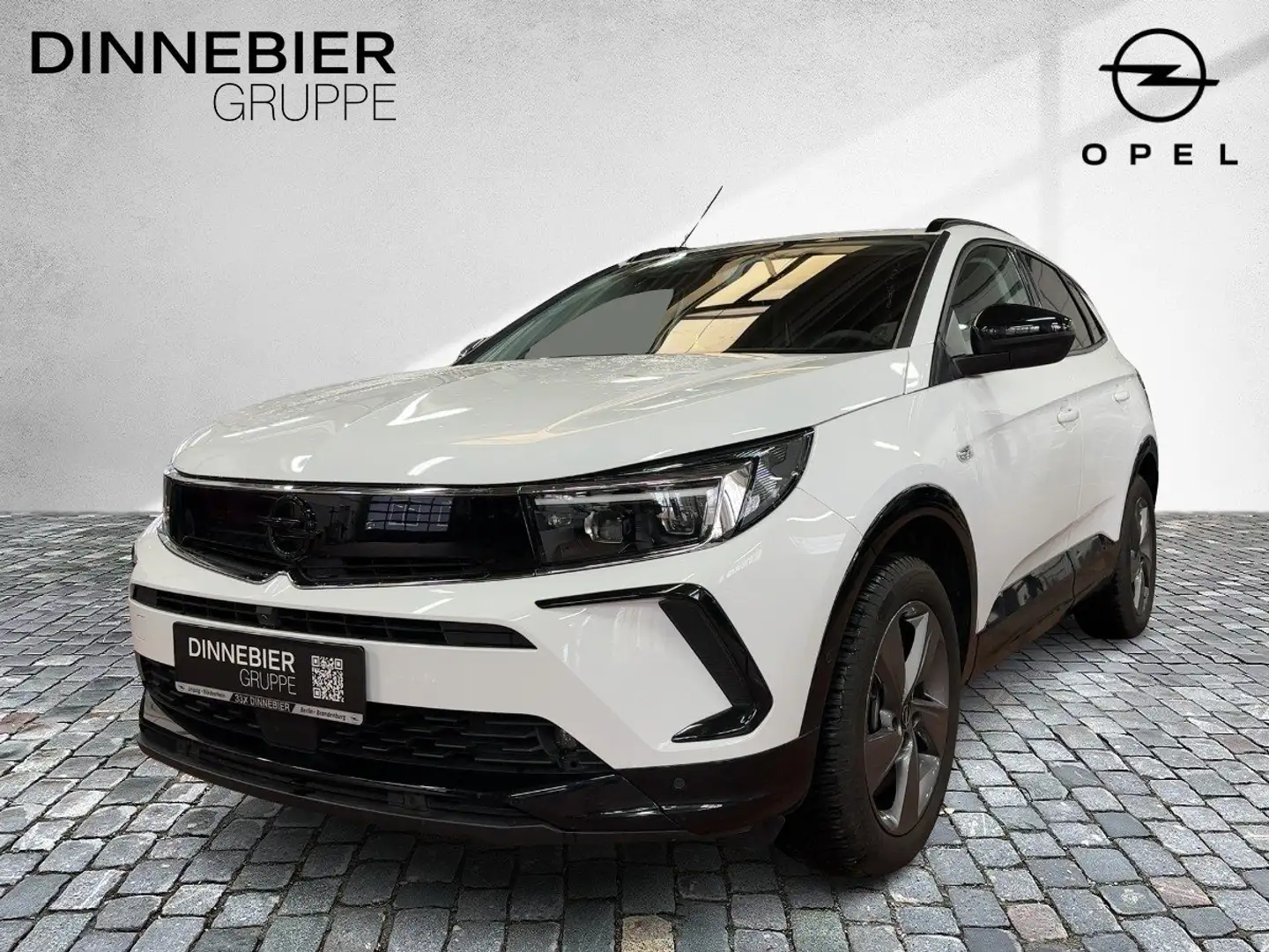 Opel Grandland 1.2 Turbo GS Line 360-CAM LED NAVI PDC Blanc - 2