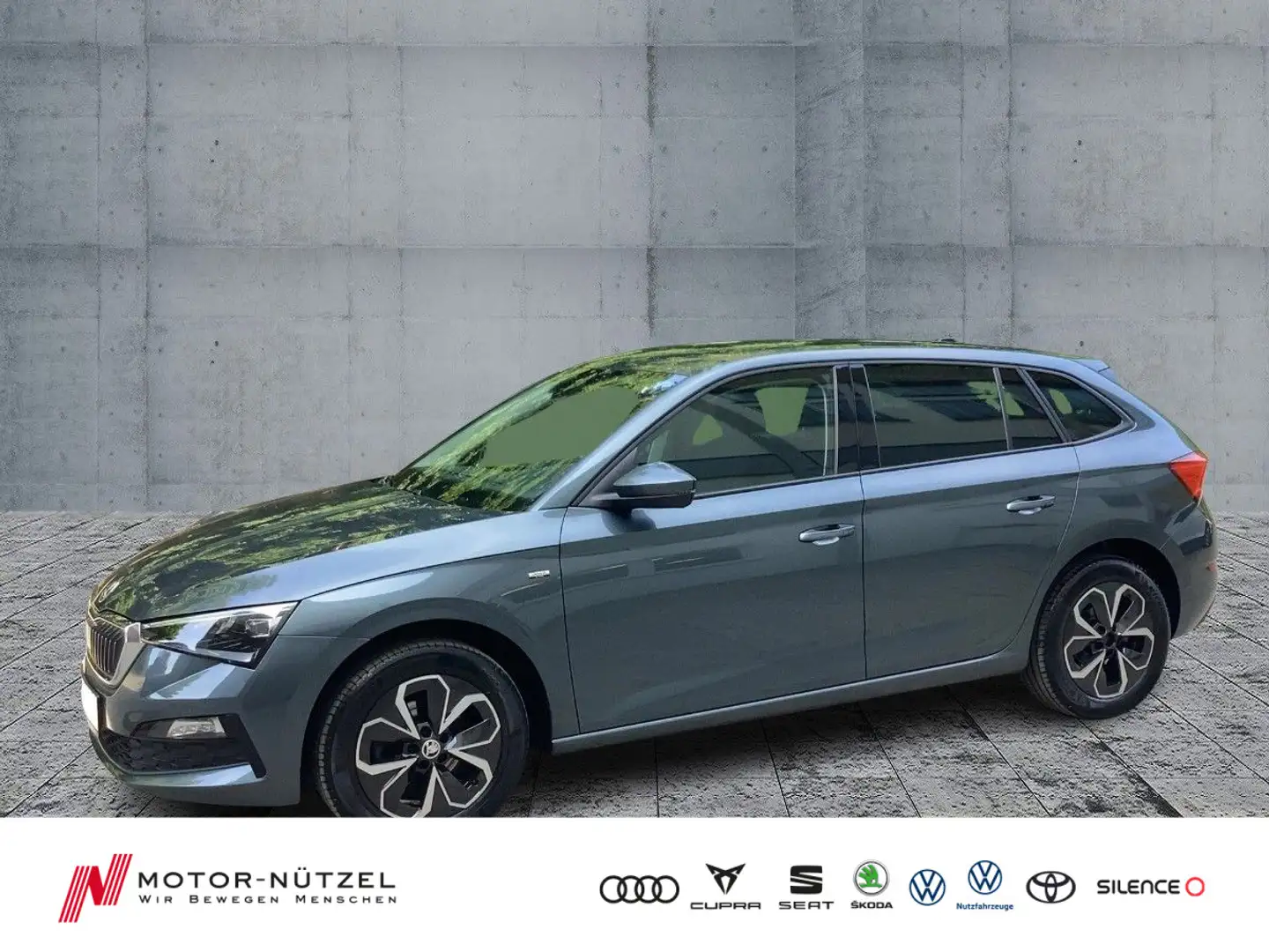 Skoda Scala 1.0 TSI DSG DRIVE 125 5JG+LED+NAVI+ACC+SHZ Grau - 1