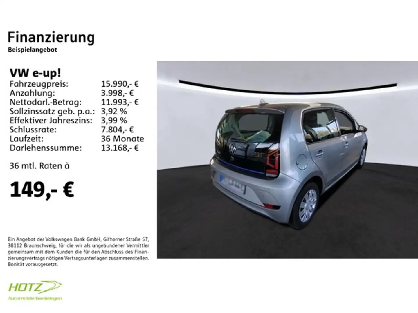 Volkswagen up! Move *sofort verfügbar* Grau - 2