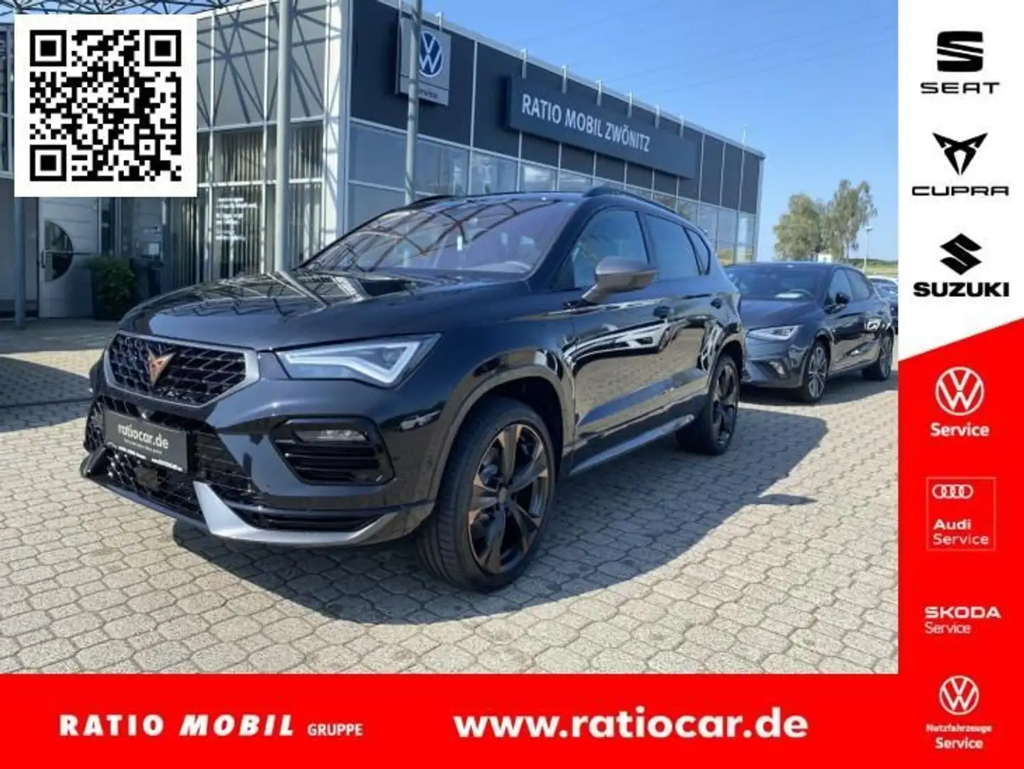 CUPRA Ateca ATECA TRIBE EDITION 2.0 TSI DSG 4DRIVE AHK Noir - 1