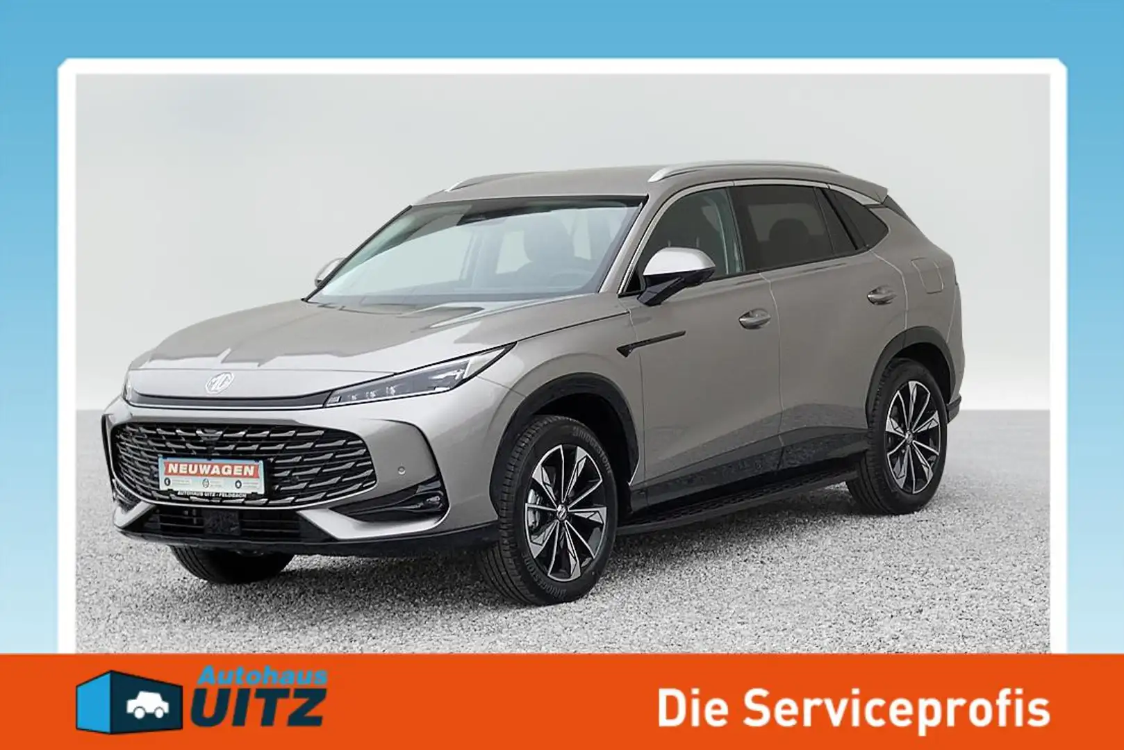 MG HS PHEV+ Luxury +360°+ACC+LED Silber - 1
