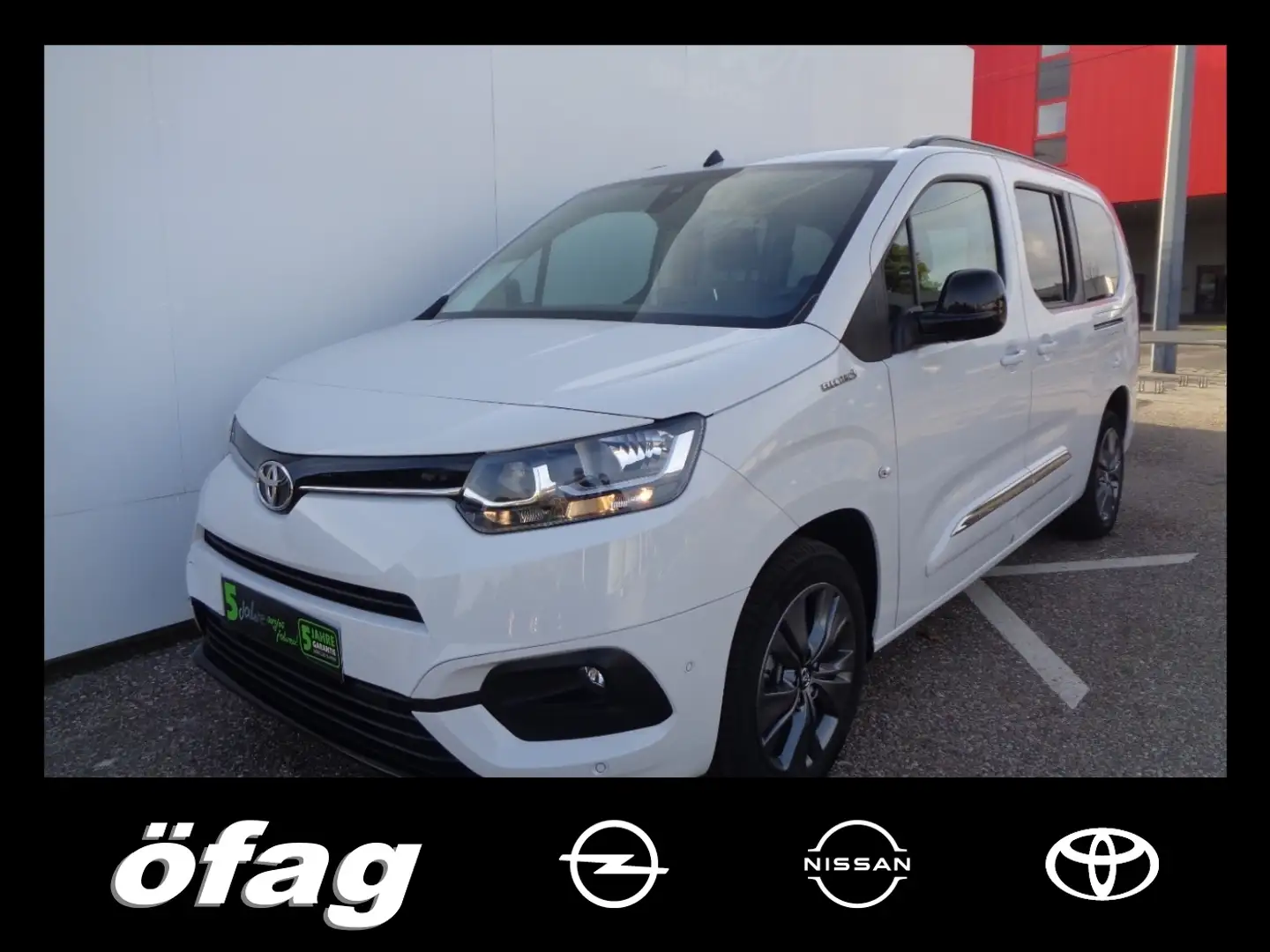 Toyota Proace City Verso L2 Electric 50 kWh Family Weiß - 1