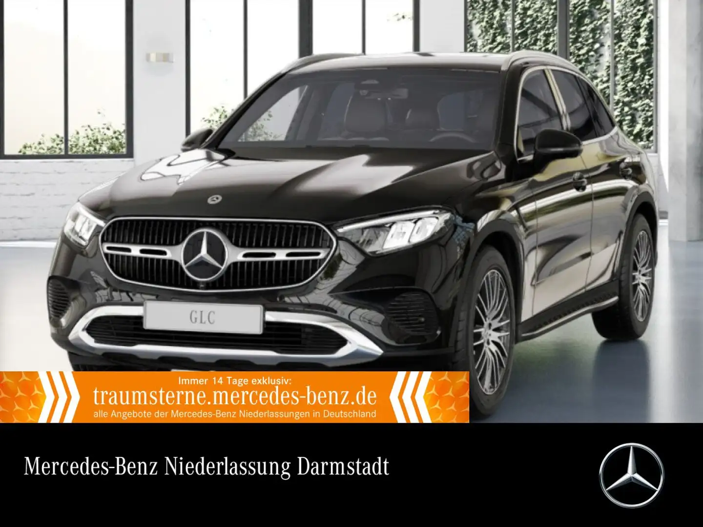 Mercedes-Benz GLC 220 d 4M AVANTG+360+AHK+LED+TOTW+KEYLESS+9G Noir - 1