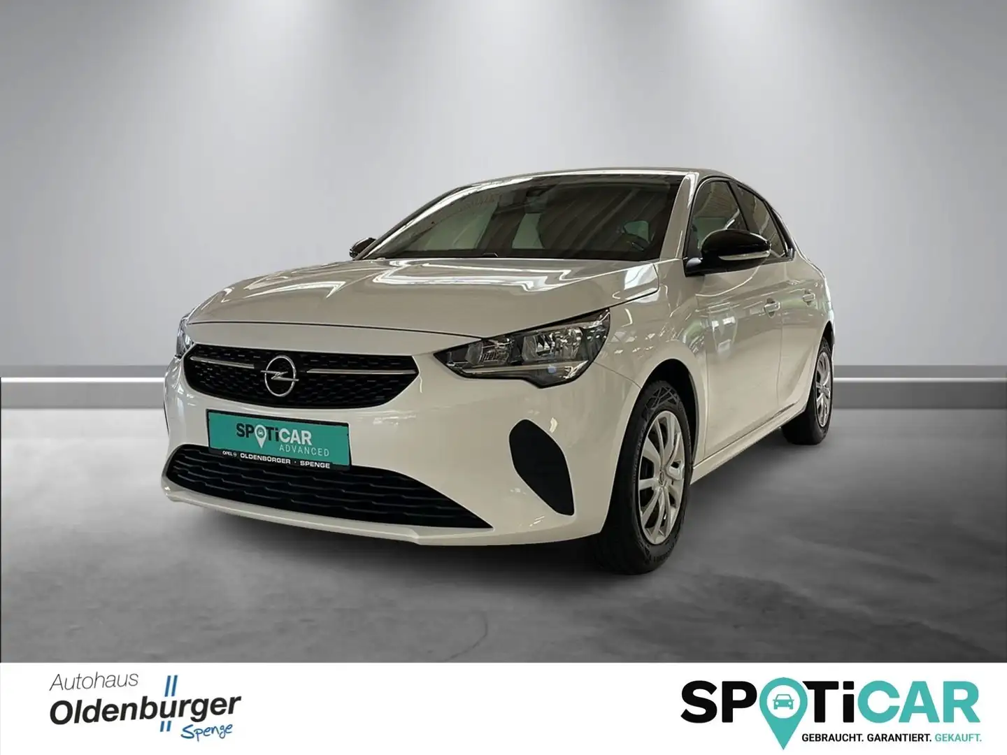 Opel Corsa Klima, Parkpilot hinten Weiß - 1