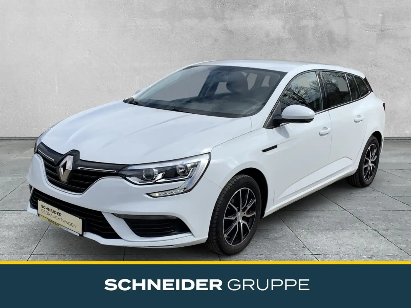 Renault Megane IV Grandtour Life 1.2 TCe 100 Energy AHK White - 1