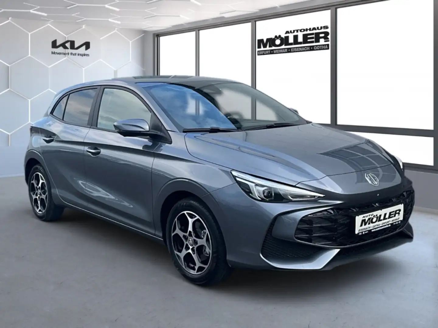 MG MG3 1.5 Hybrid+ 143kW Luxury Navi digitales Cockpit LE Gris - 2