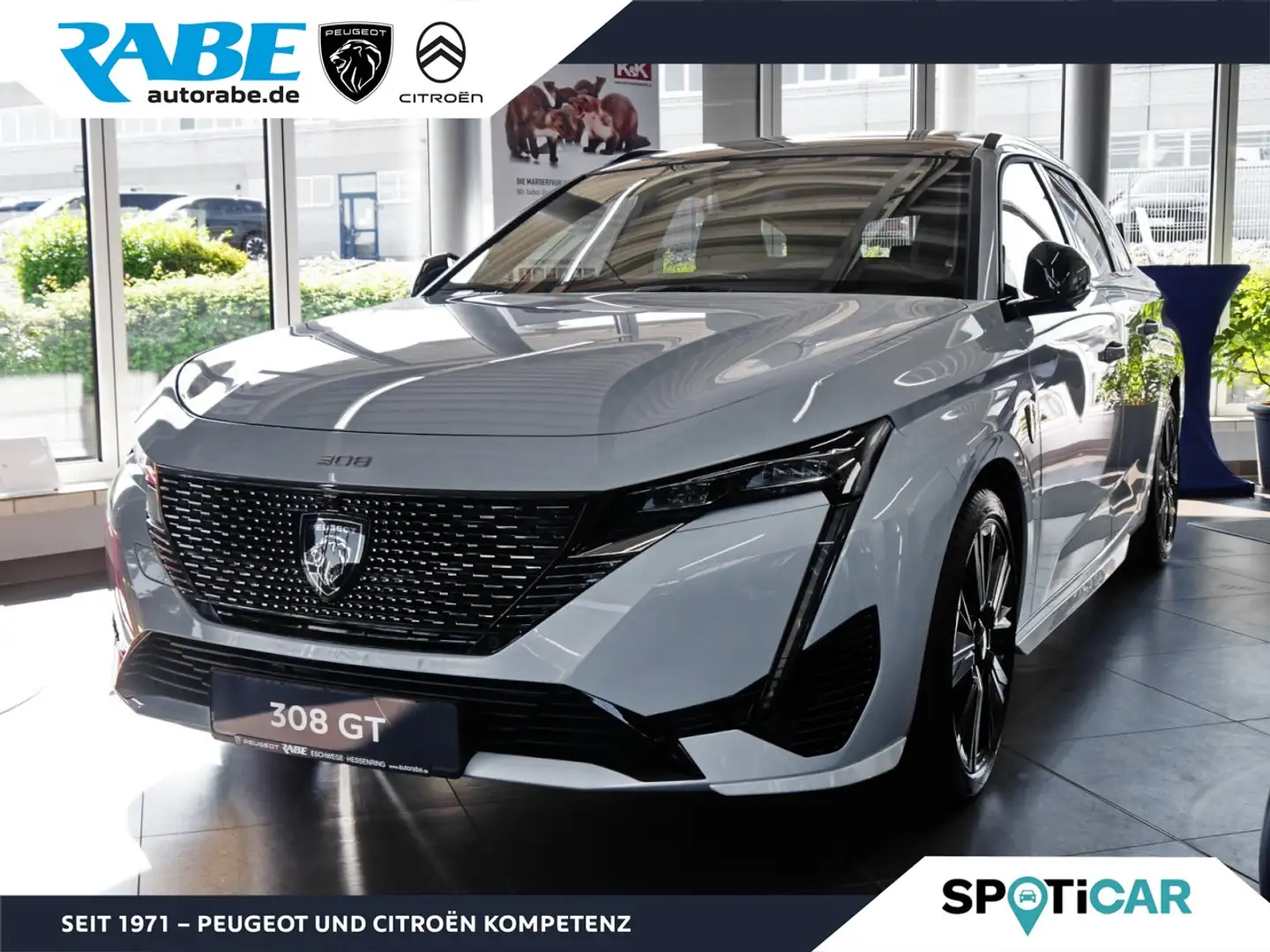 Peugeot 308 SW GT 130 BlueHDi Aut.+Kamera+ACC+Navi+Pano Klima Weiß - 1